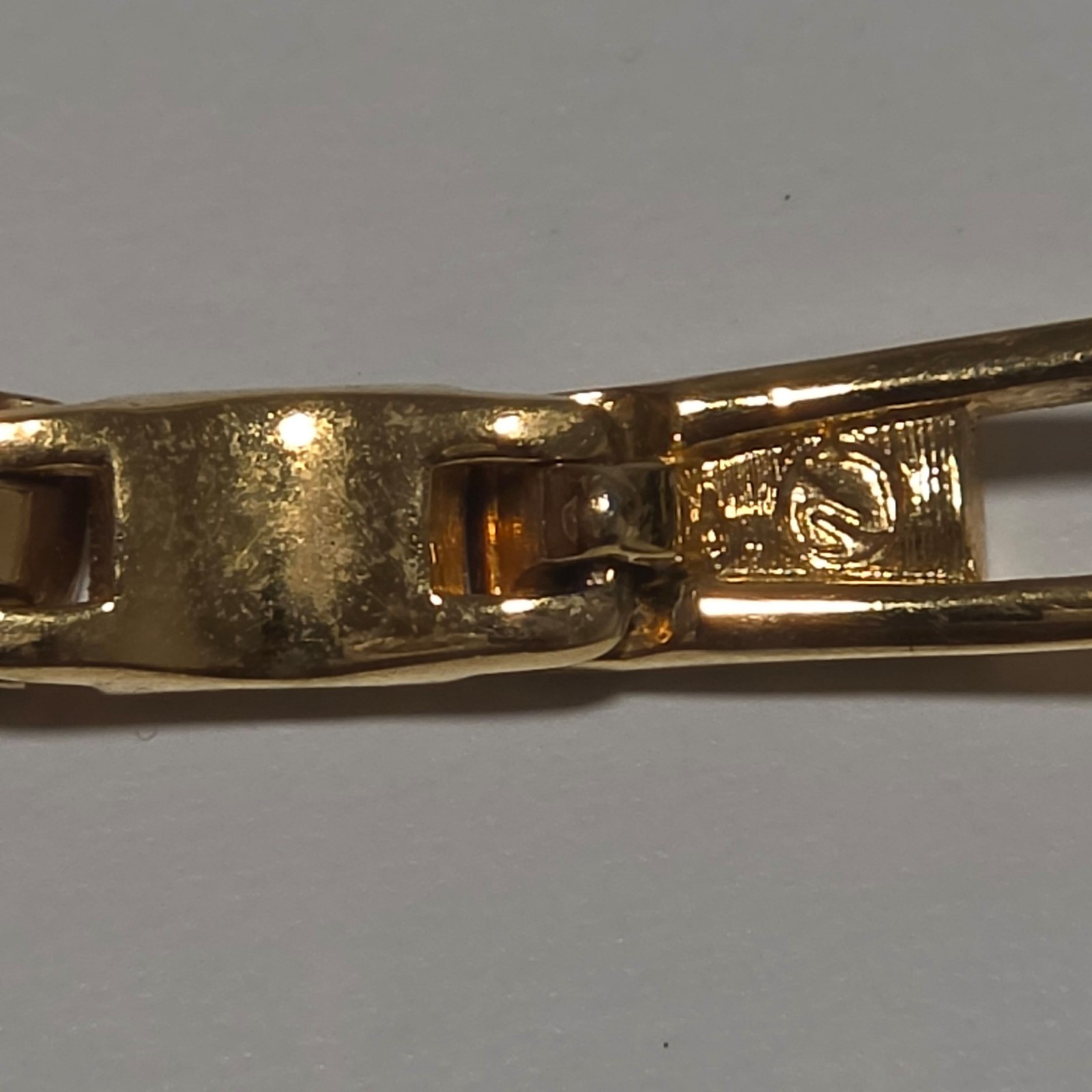Swarovski Gold Tone & Crystal Tennis Bracelet. B3 image 4