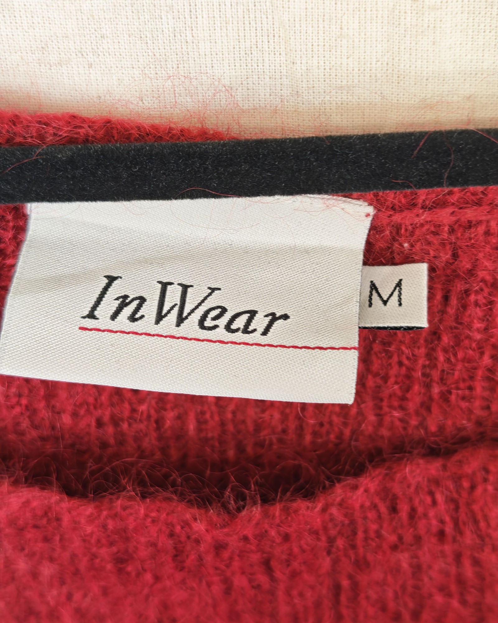 InWear Red Mohair Blend Jumper Medium image 2