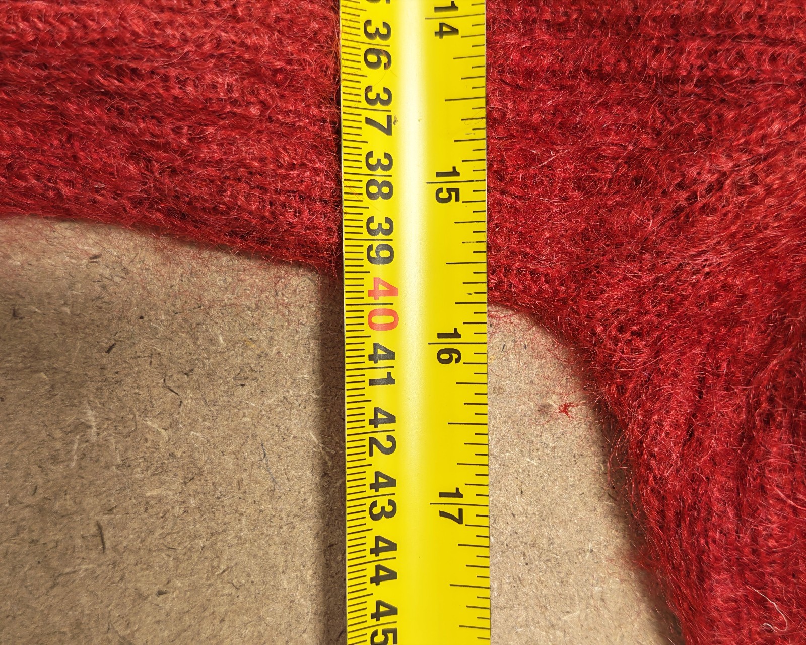 InWear Red Mohair Blend Jumper Medium image 5