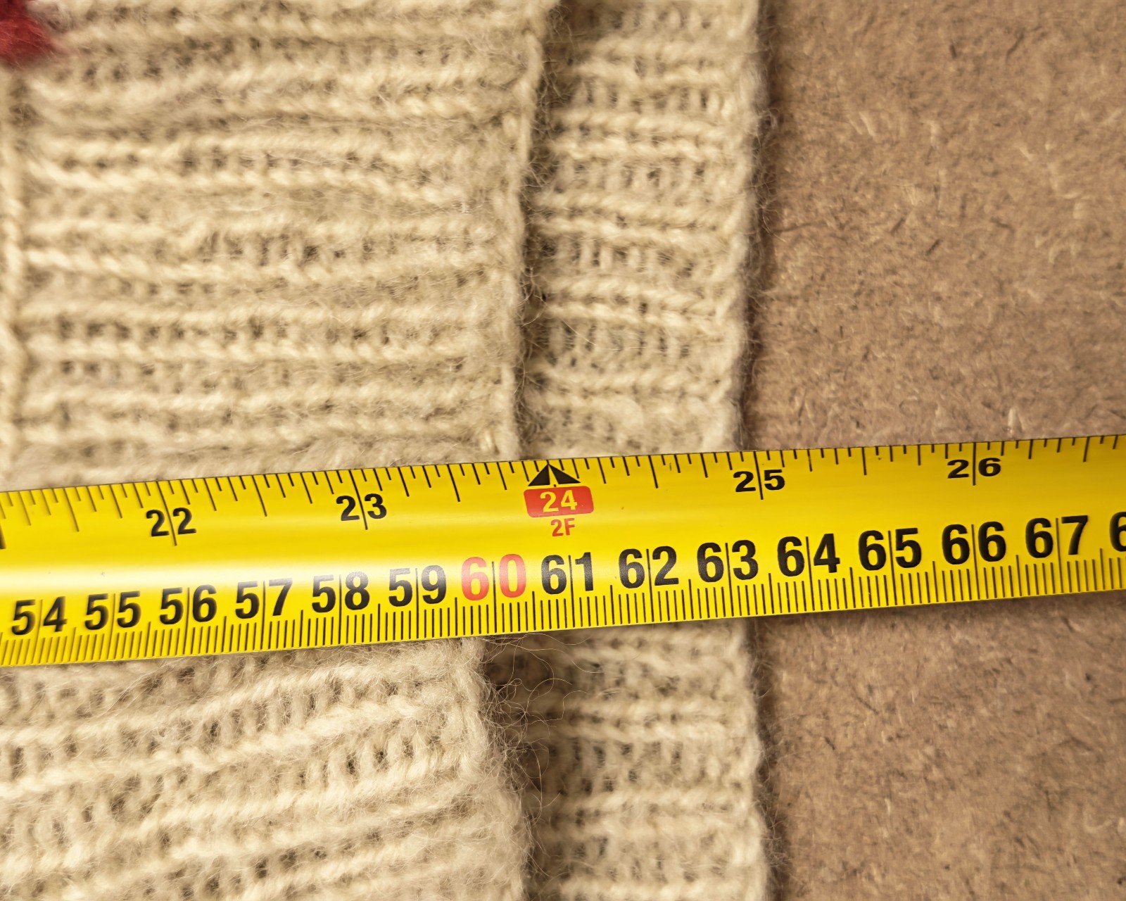 Cream Multi Colour Chunky Knit Roll Neck Sweater One Size image 4