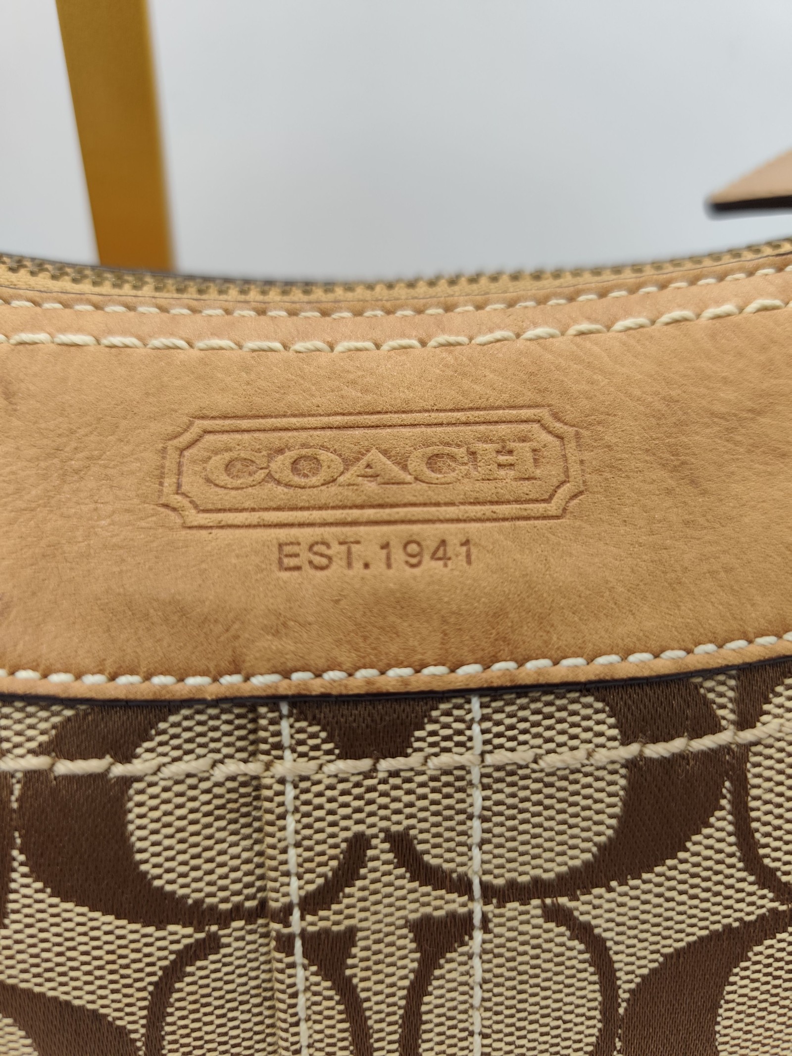 Coach Women's Brown Signature Canvas Crossbody Bag Other image 2