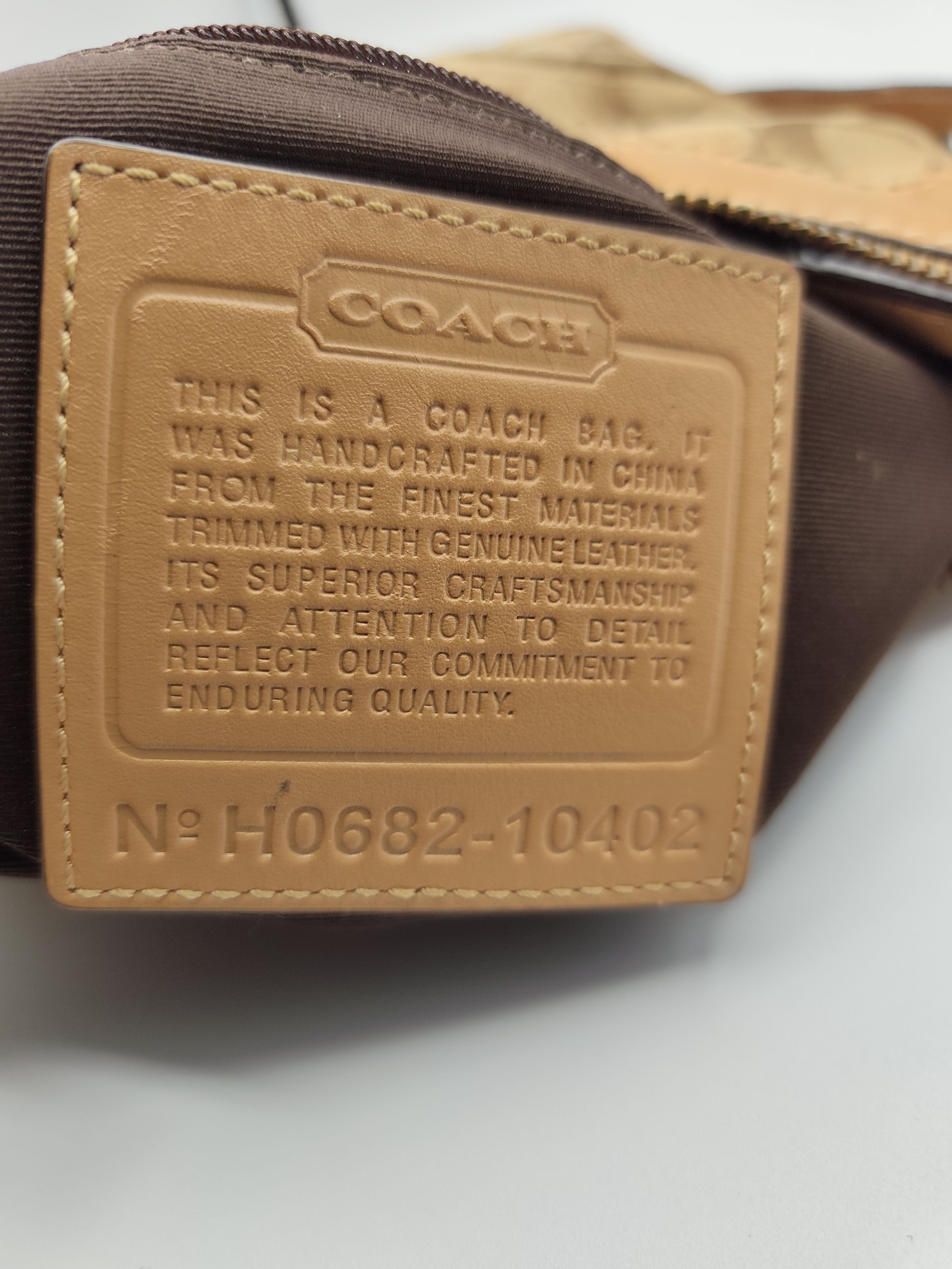 Coach Women's Brown Signature Canvas Crossbody Bag Other image 8