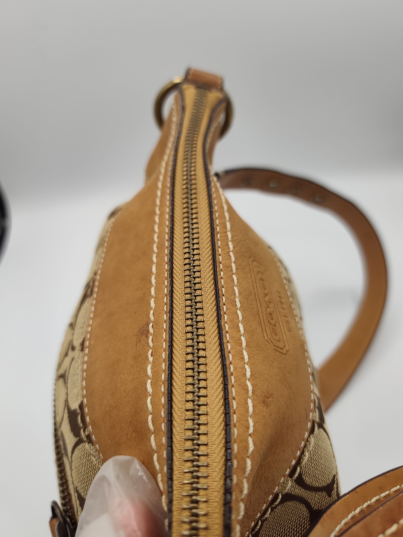 Coach Women's Brown Signature Canvas Crossbody Bag Other image 10