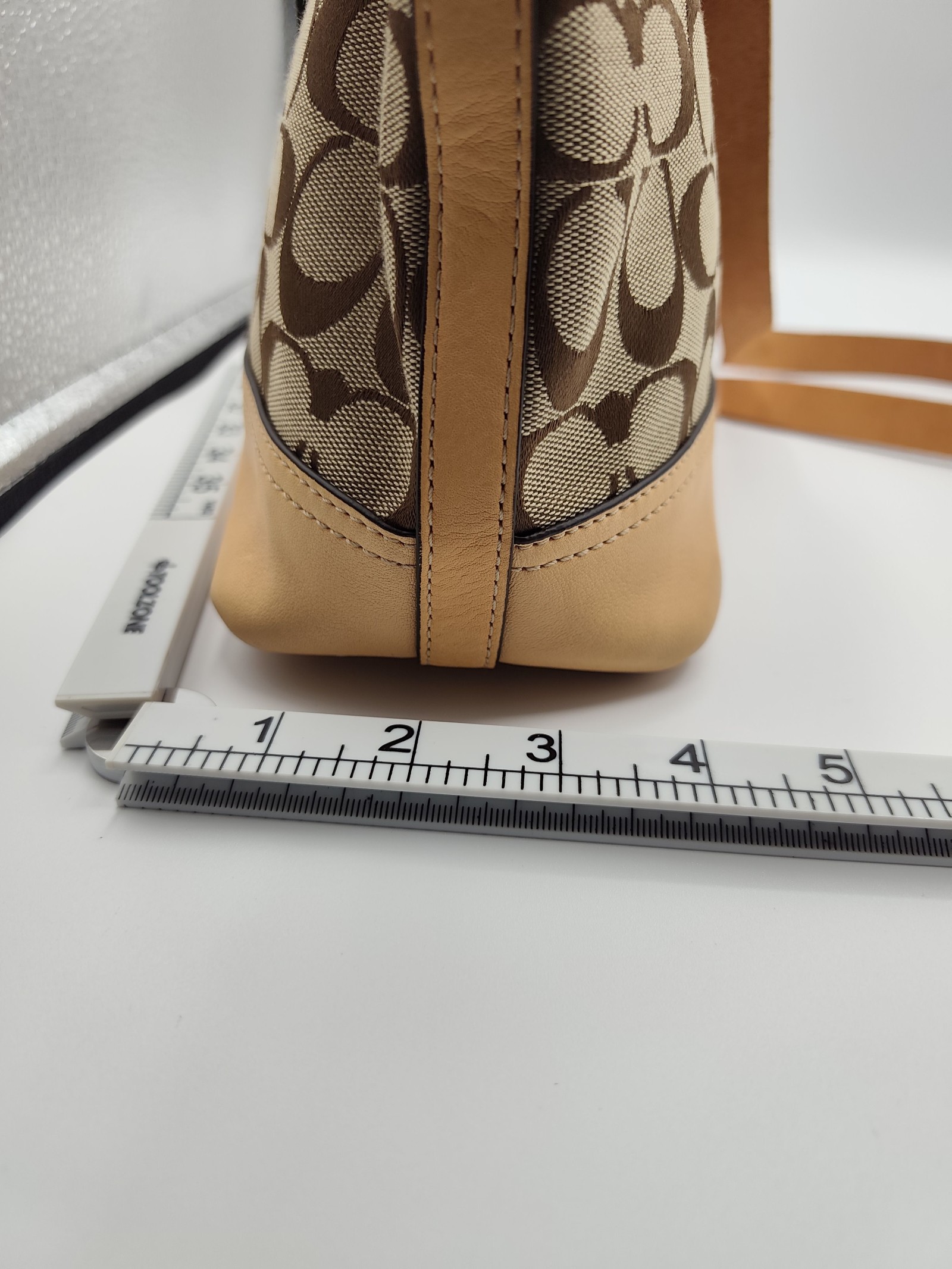 Coach Brown & Beige Signature Canvas Crossbody Bag Other image 6