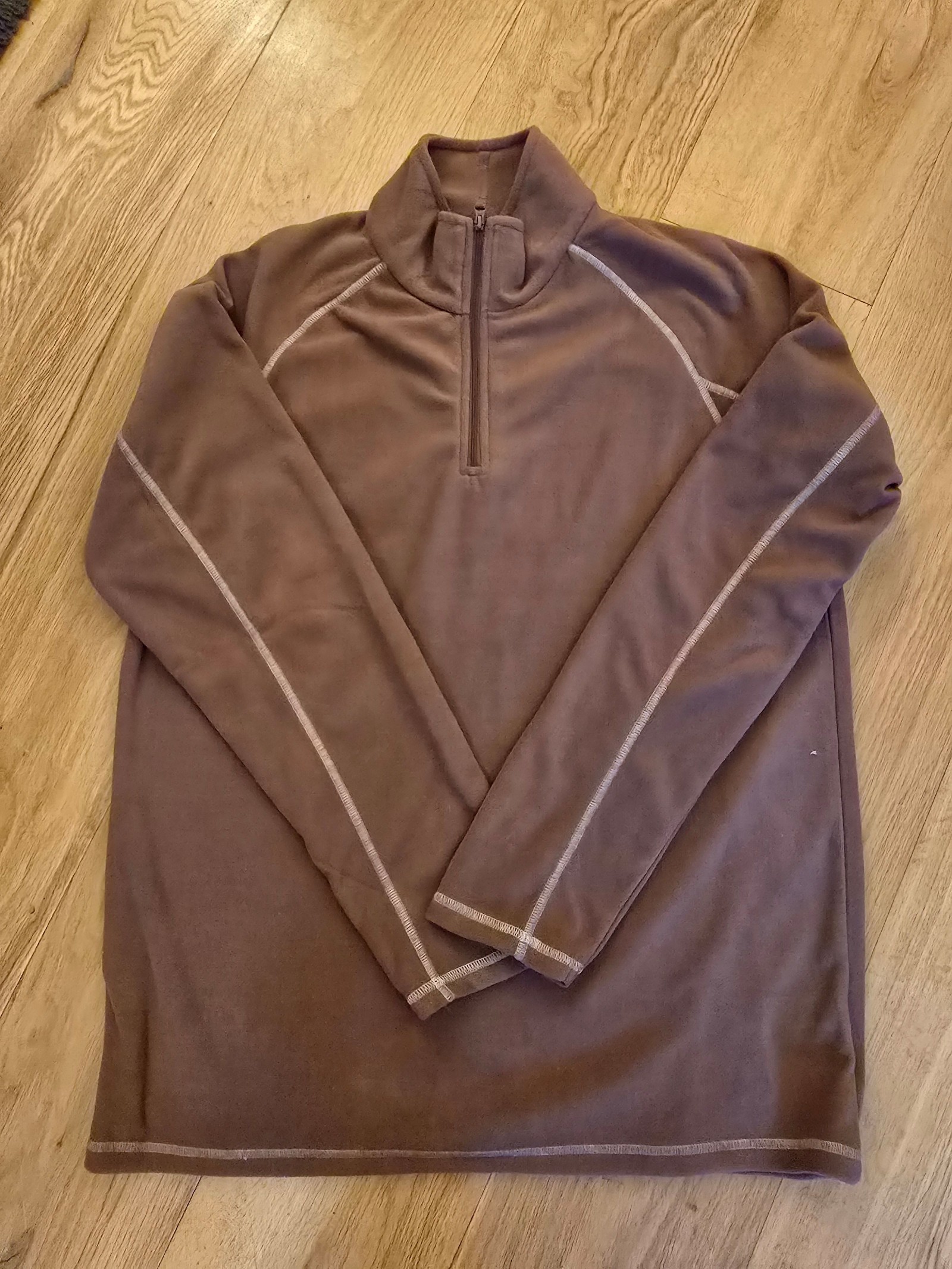 Mountain Warehouse Brown Polyester Fleece Sweatshirt Large