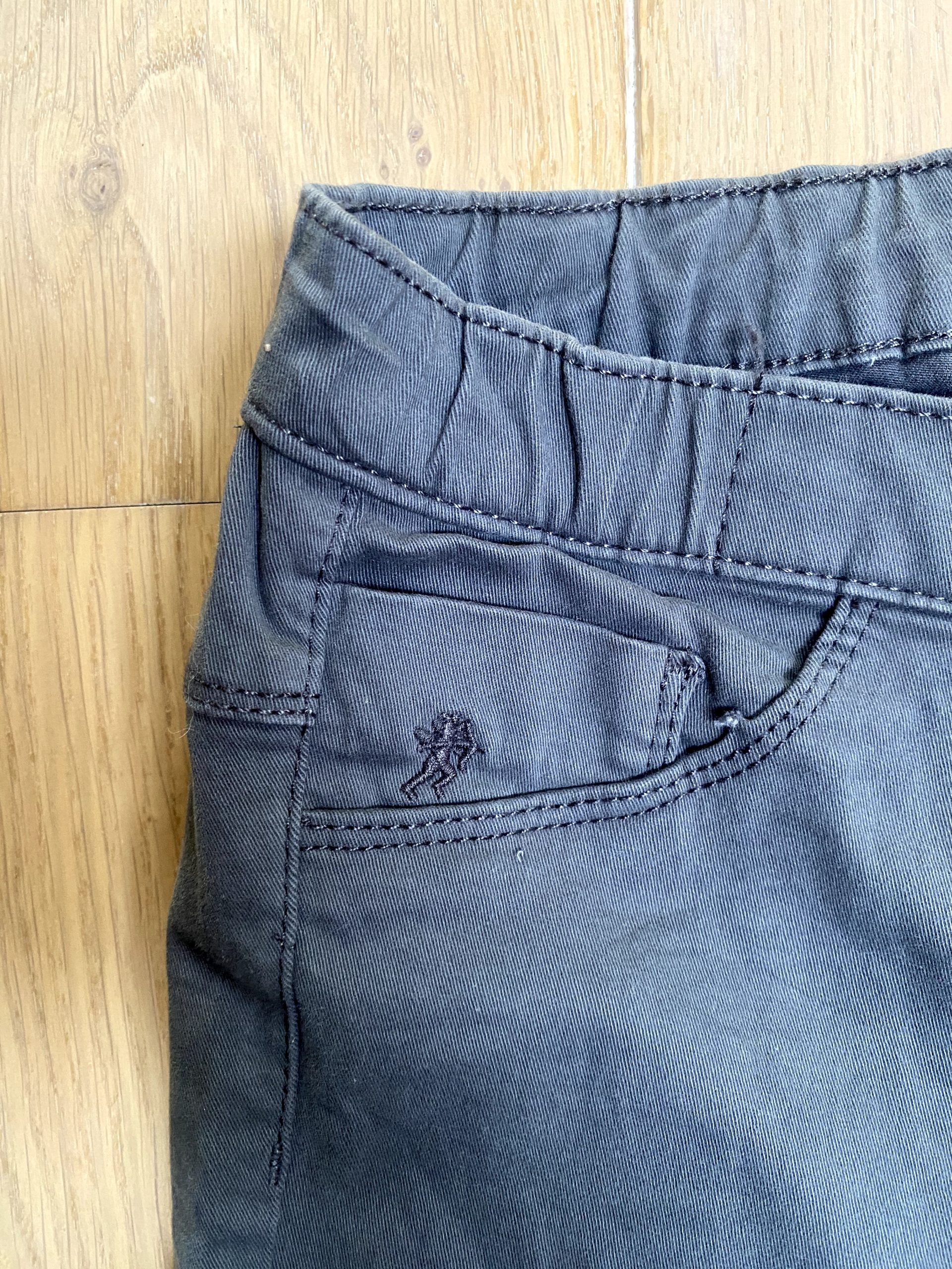 Vintage esprit edc Grey Capri Pants 3/4 Trousers UK 8-10 Casual Lightweight image 6