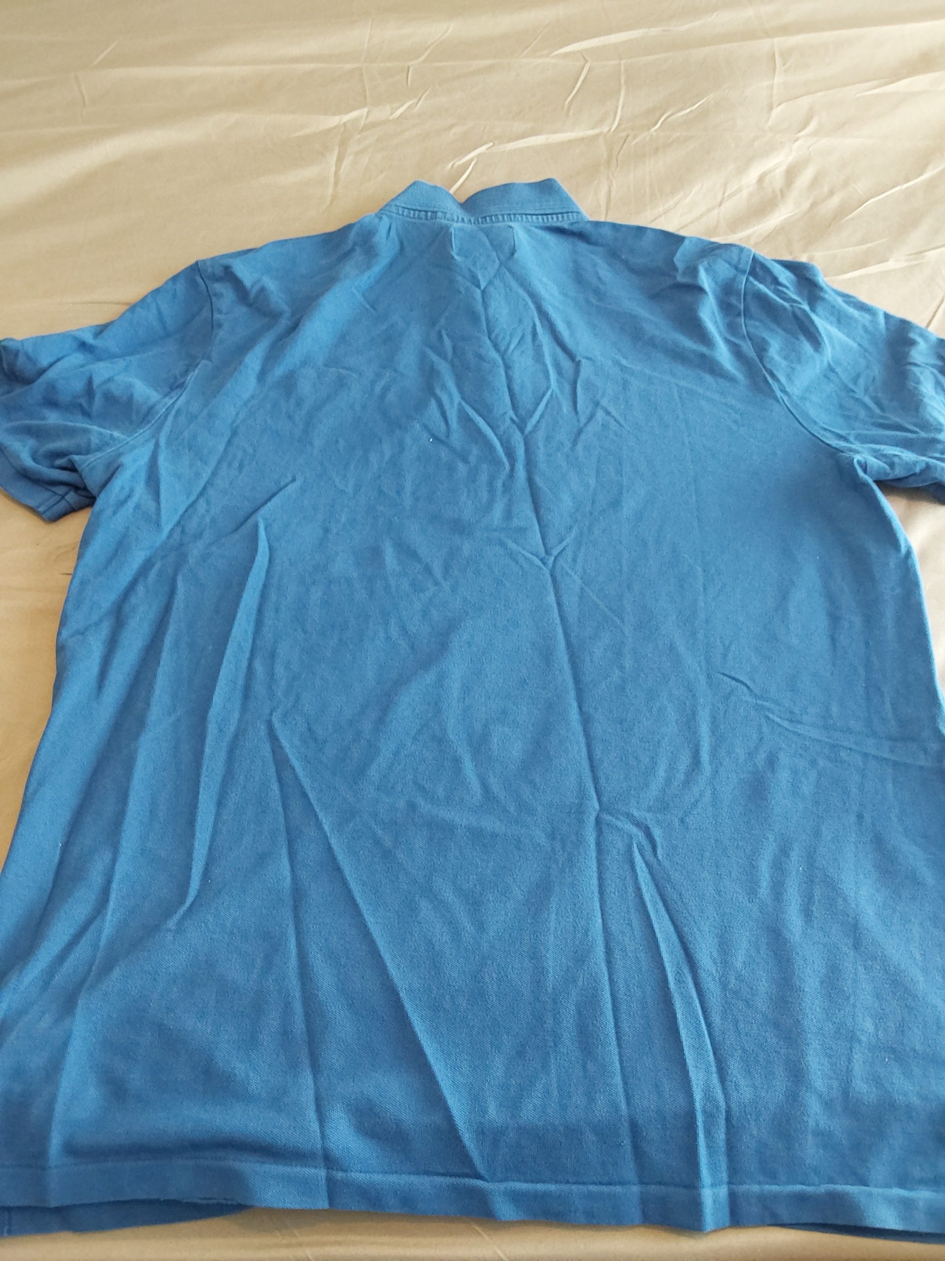 G-Star Raw Men's Blue Polo Shirt Large Cotton Y2K Casual image 4