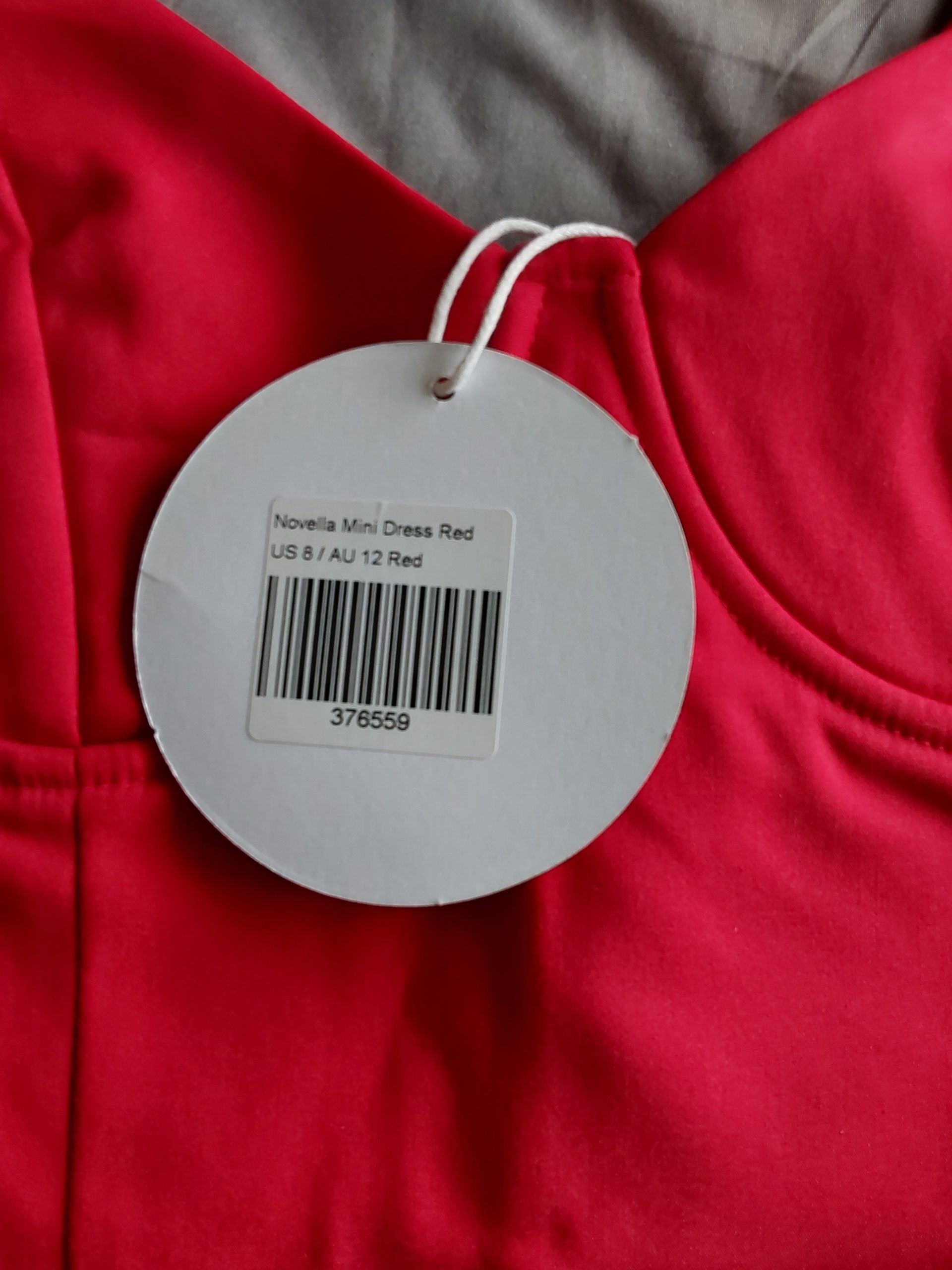 Princess Polly Red Sleeveless Mini Dress UK 12 BNWT Stunning Party image 3