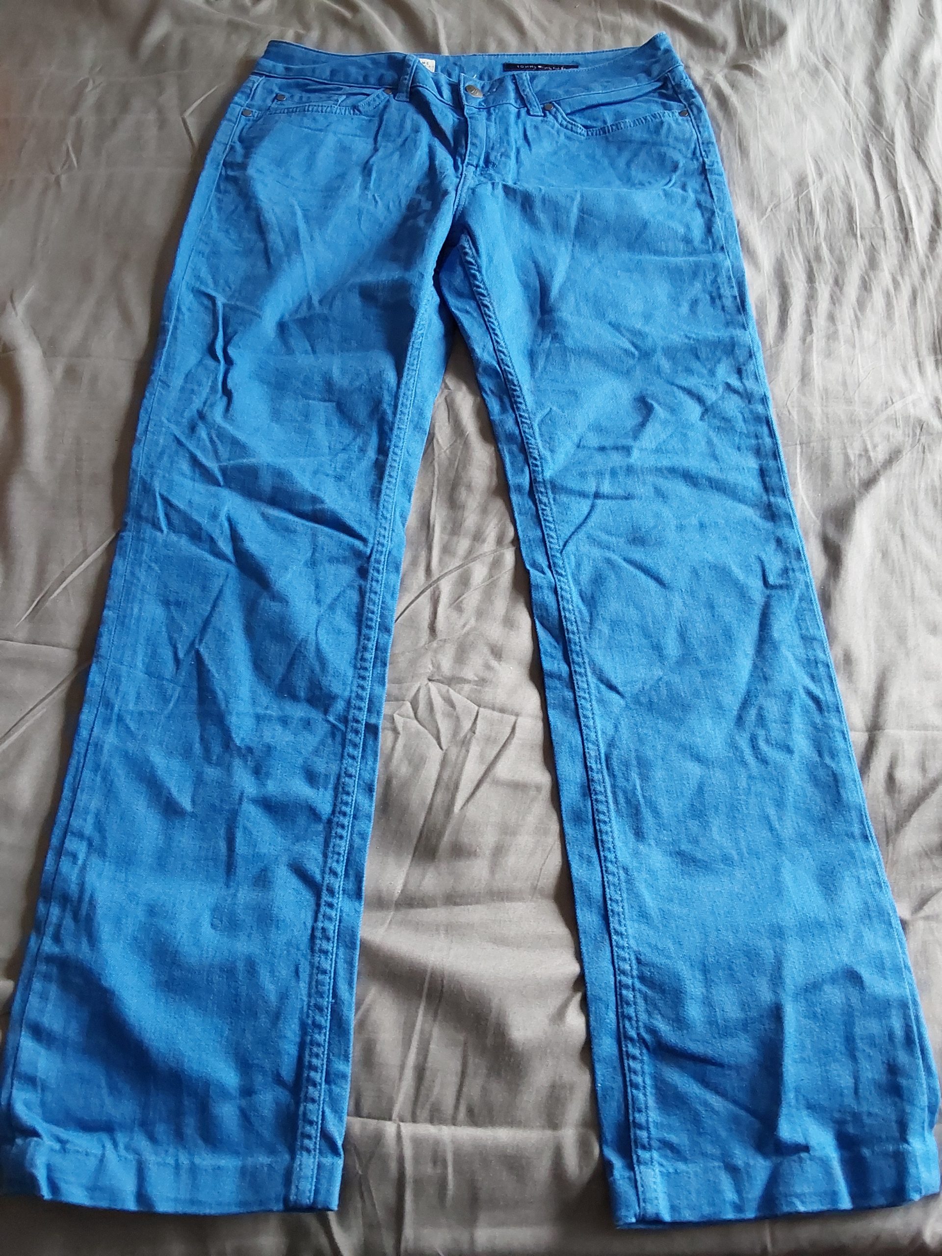Tommy Hilfiger Blue Denim Jeans 29 Waist 28 Leg Slim Fit Womans Ladies