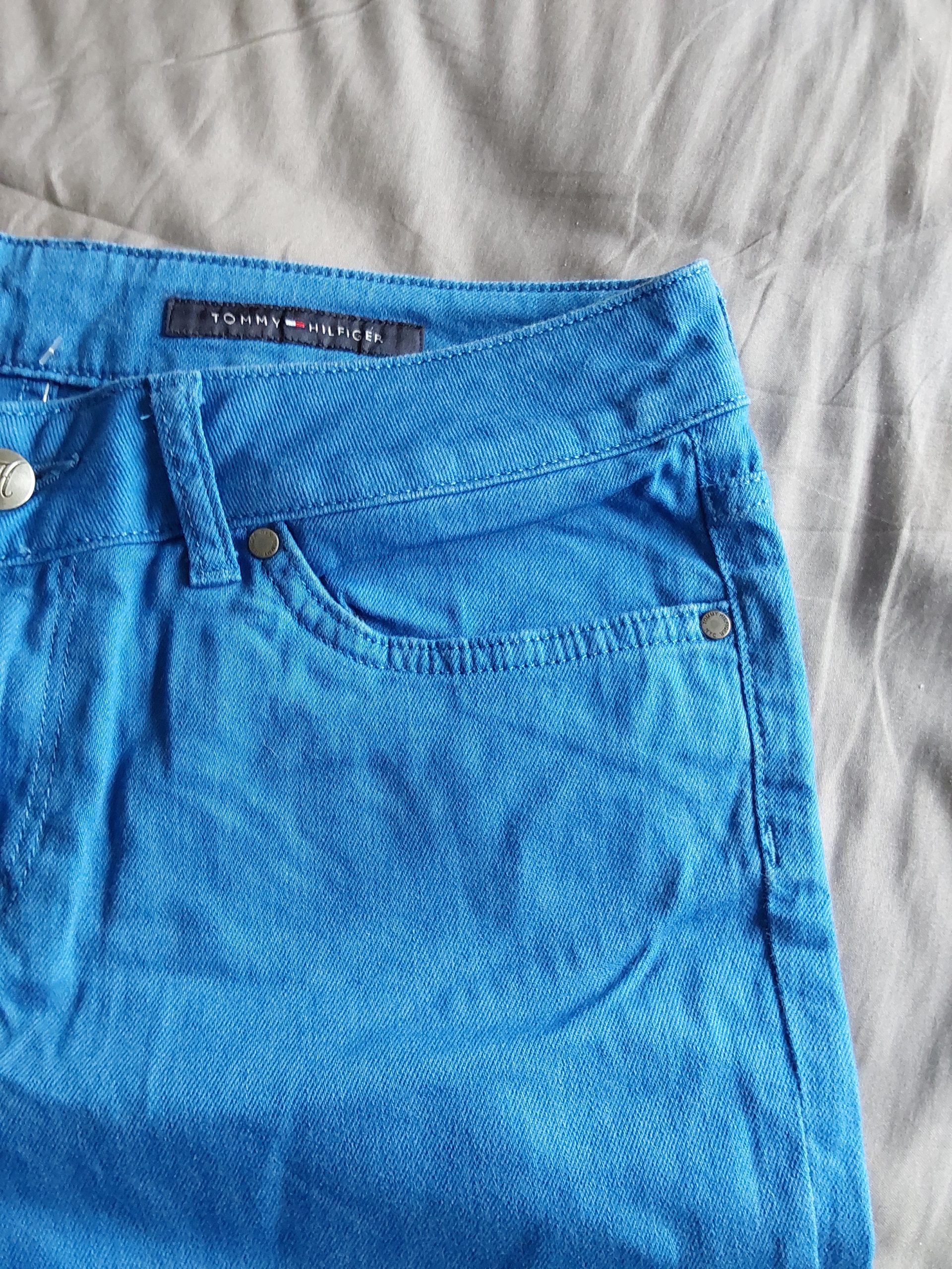 Tommy Hilfiger Blue Denim Jeans 29 Waist 28 Leg Slim Fit Womans Ladies image 3
