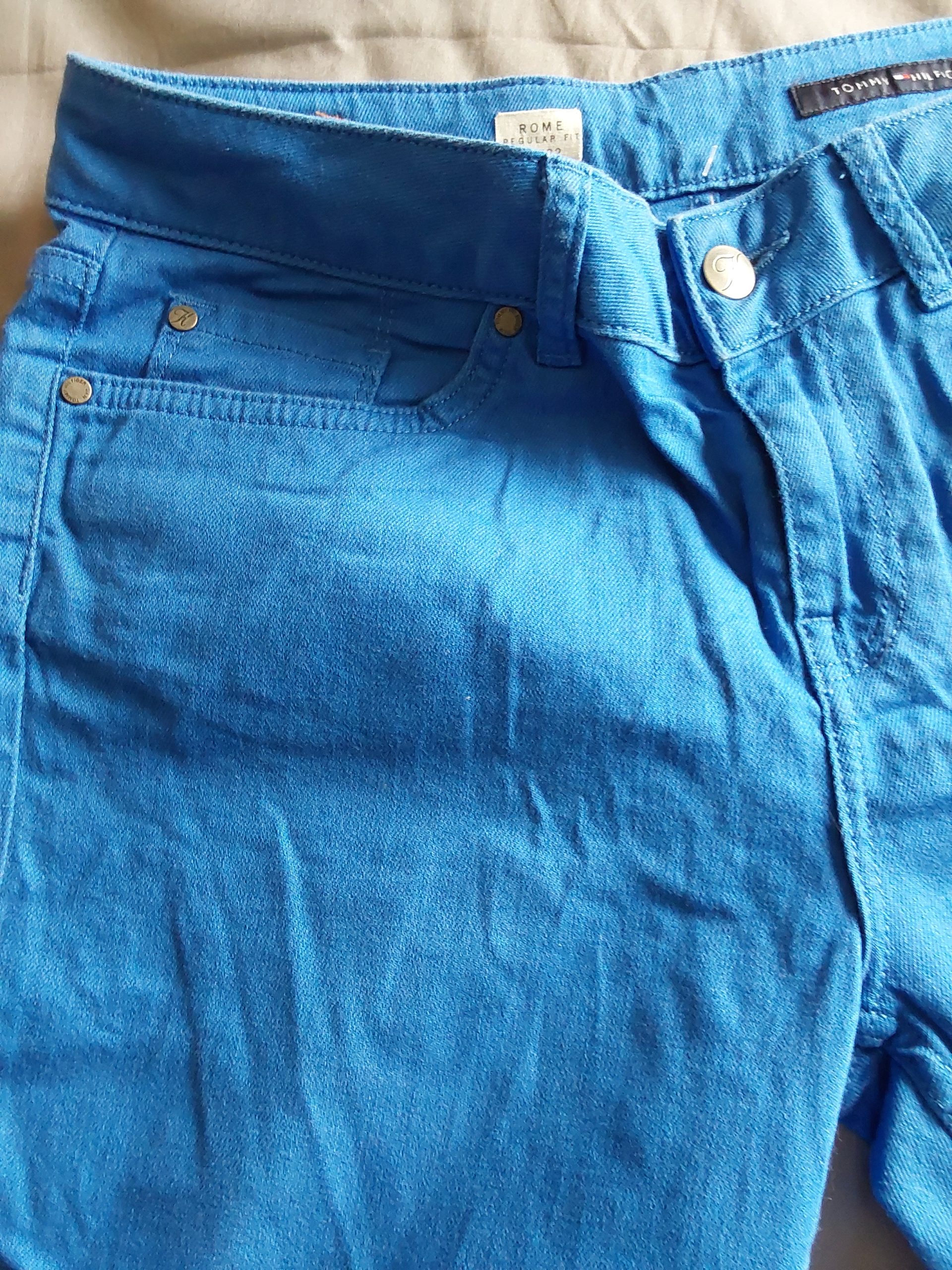 Tommy Hilfiger Blue Denim Jeans 29 Waist 28 Leg Slim Fit Womans Ladies image 4