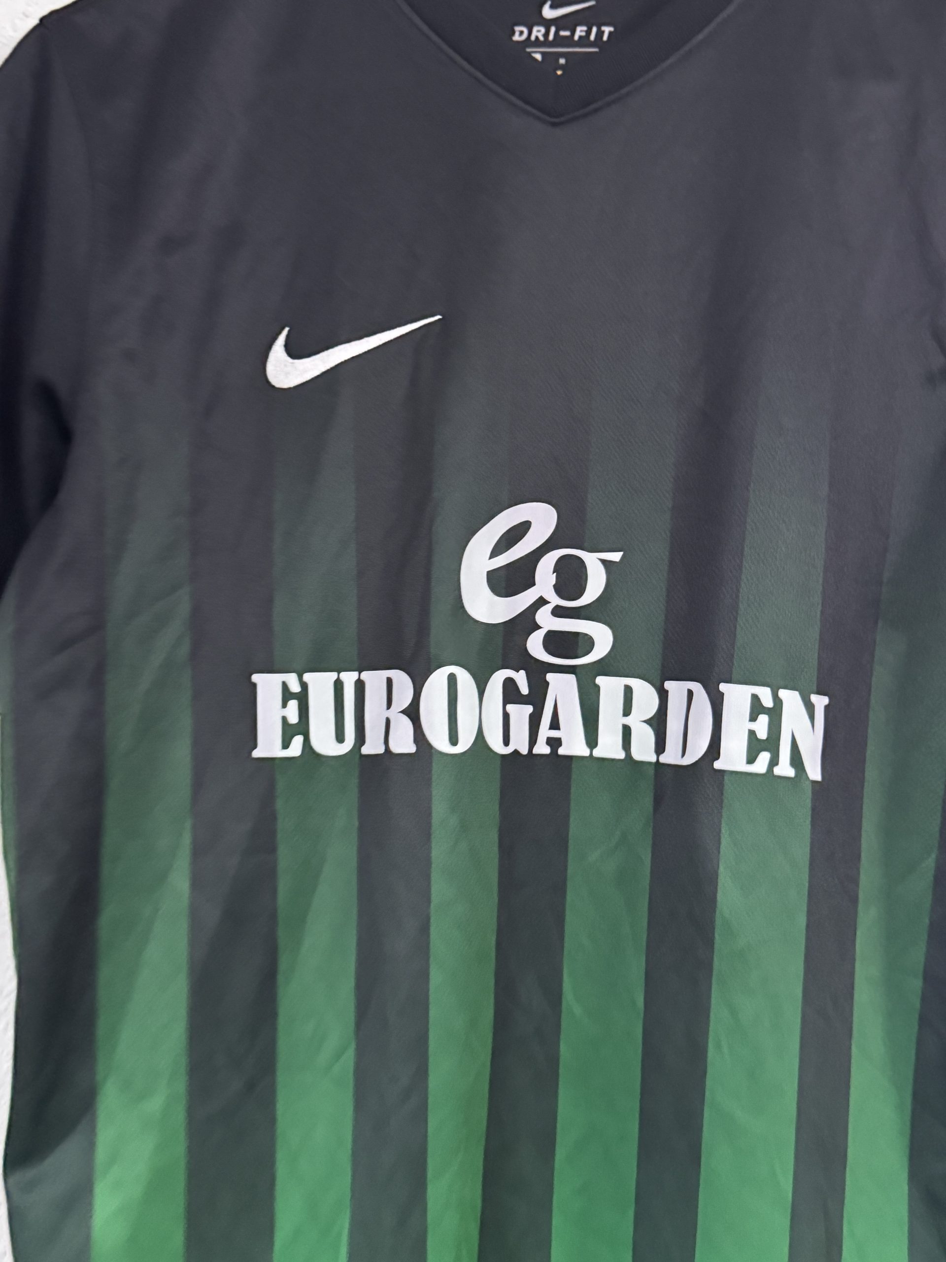 Nike Black & Green Eurogarden Football Jersey Large 3034 image 4