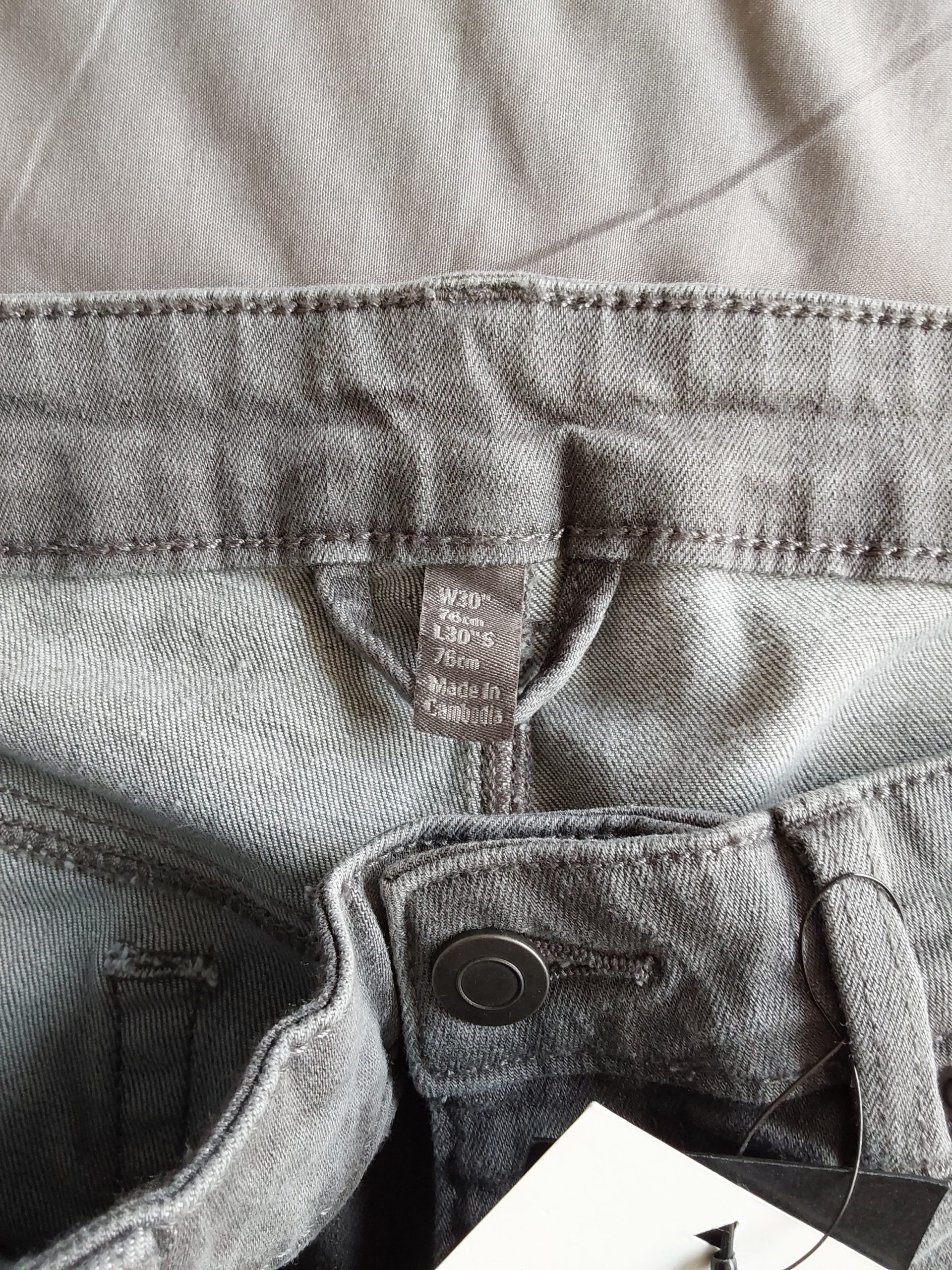 ASOS Men's Grey Slim Fit Jeans 30 Waist 30 Leg New With Tags image 4