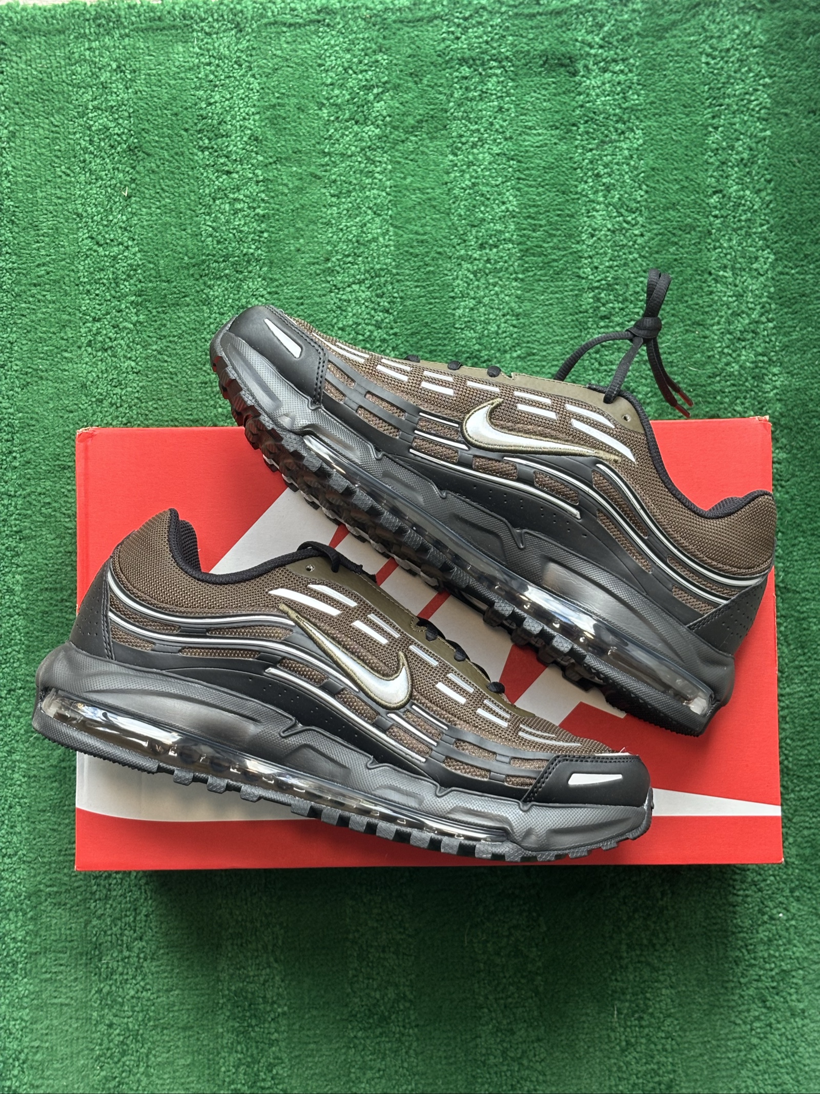 UK 11 Nike Air Max TL 2.5 | Dark Hazel Black Summit White Silver IQ0297-212 New image 2