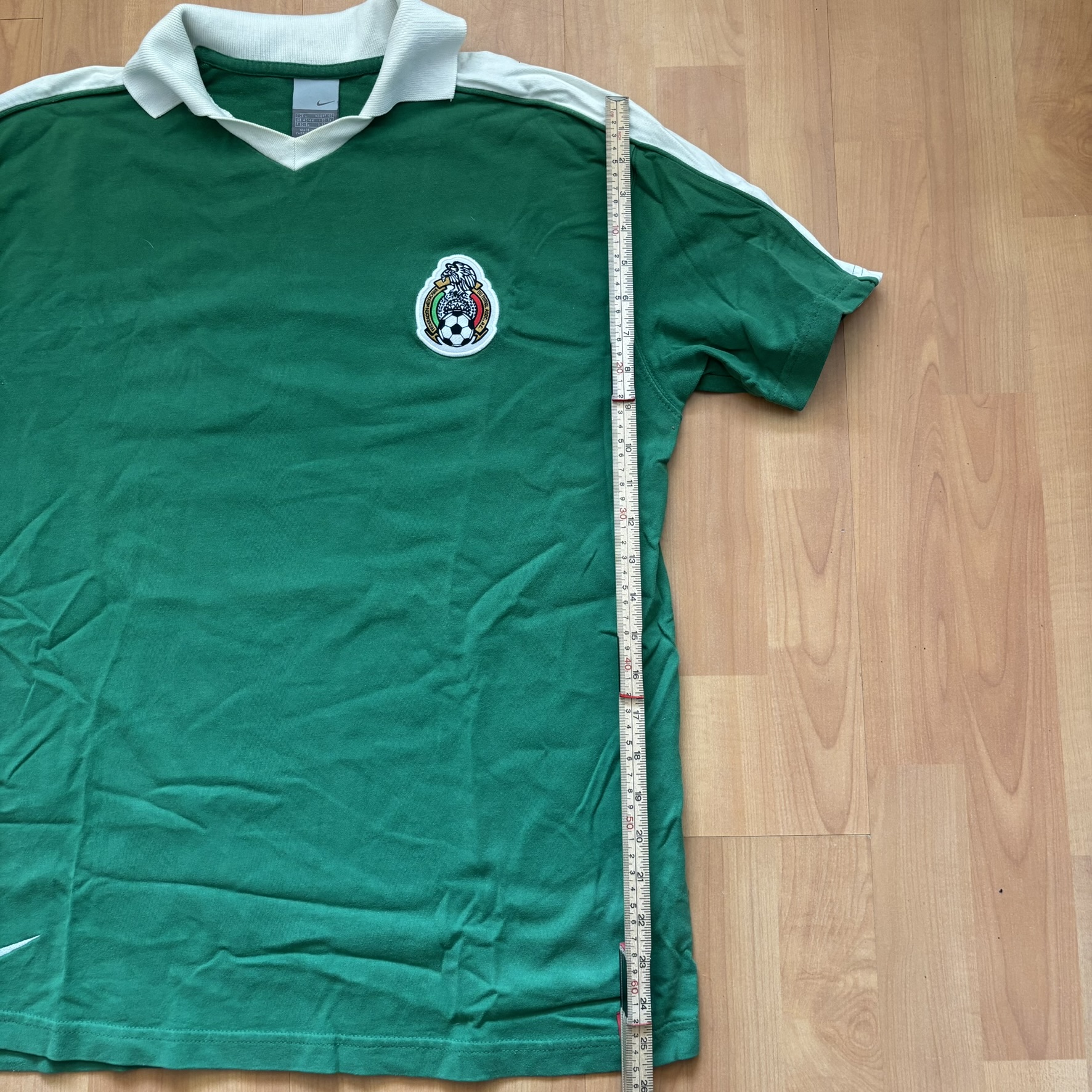 Vintage Nike Reproduction Mexico 1986 Collared Shirt image 6