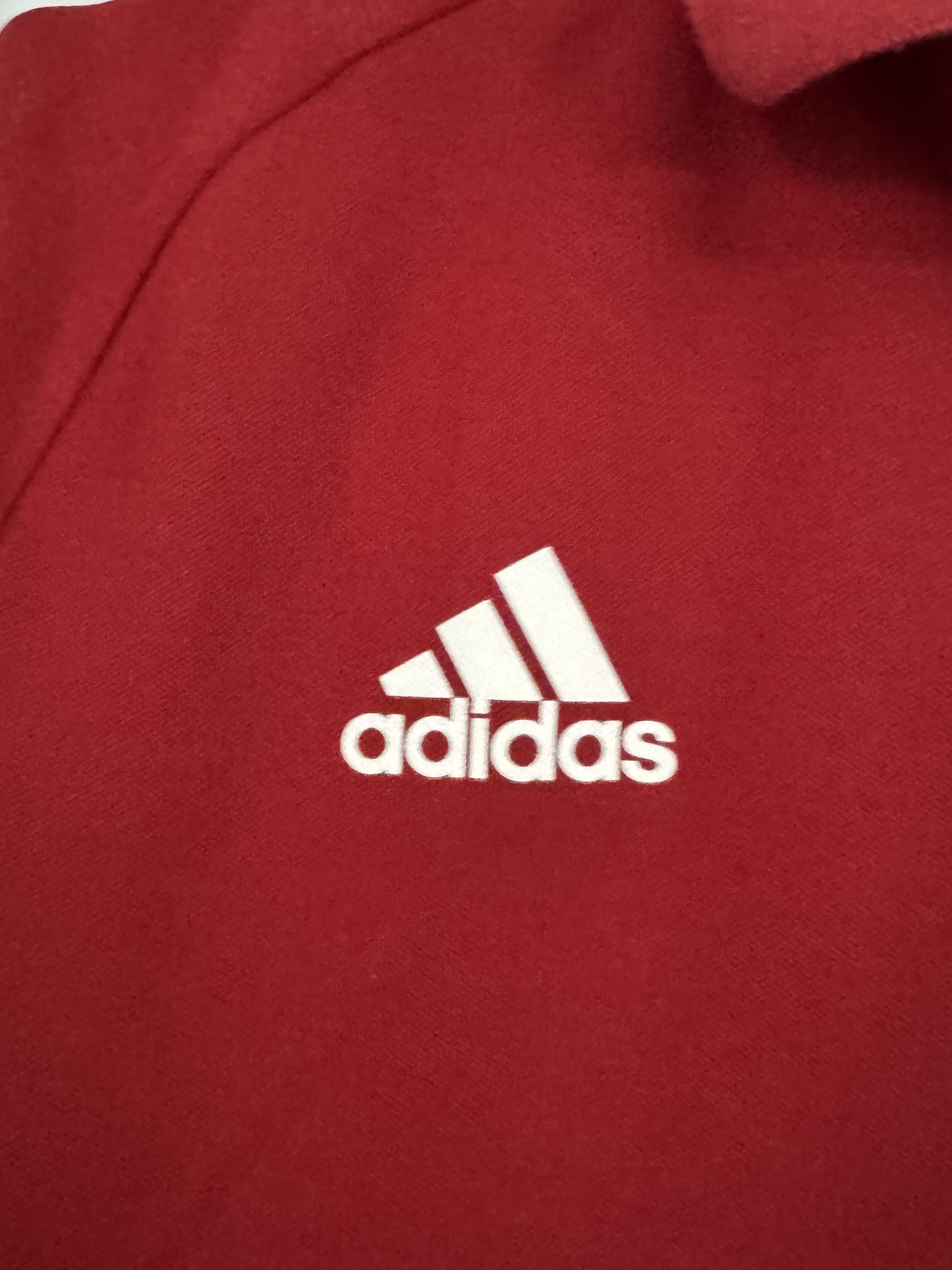 Adidas Men's Red FC Breitenrain Bern Polo Shirt Large 3032 image 6