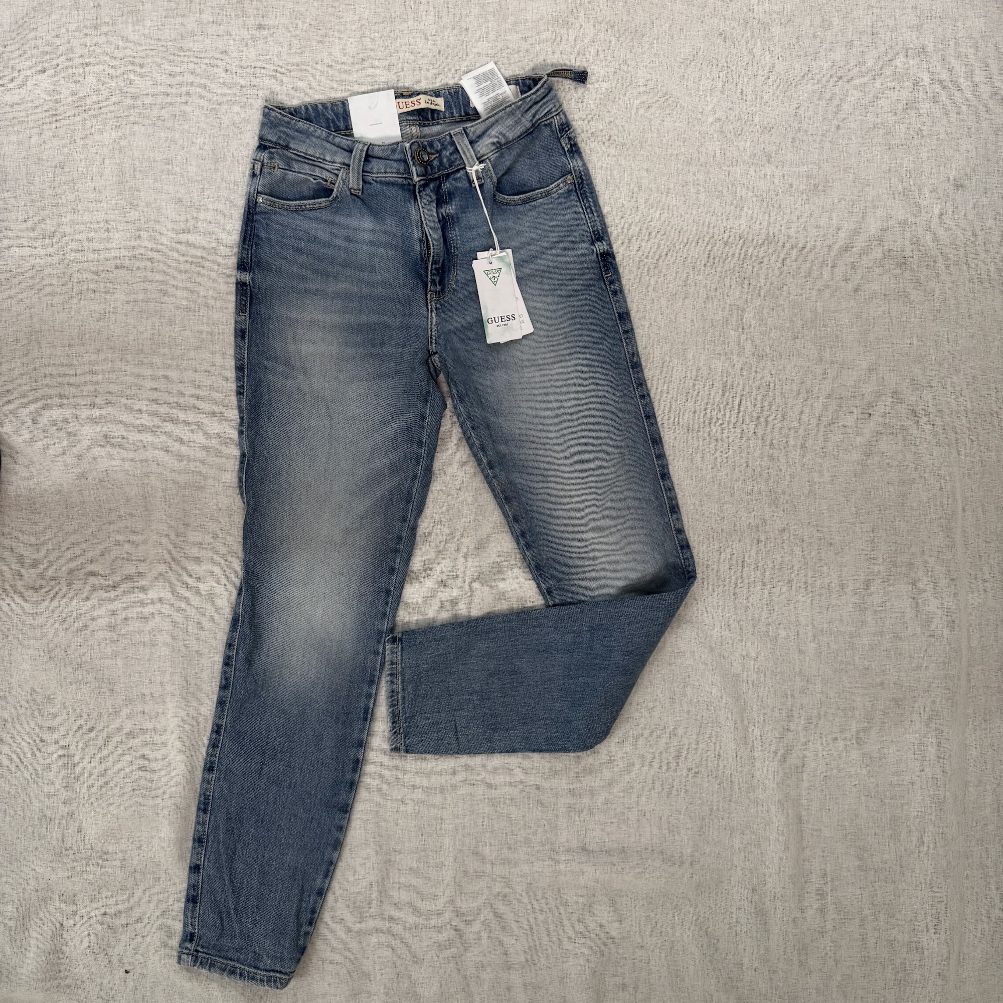 Vaqueros Guess Skinny Mid – Azul claro, 26