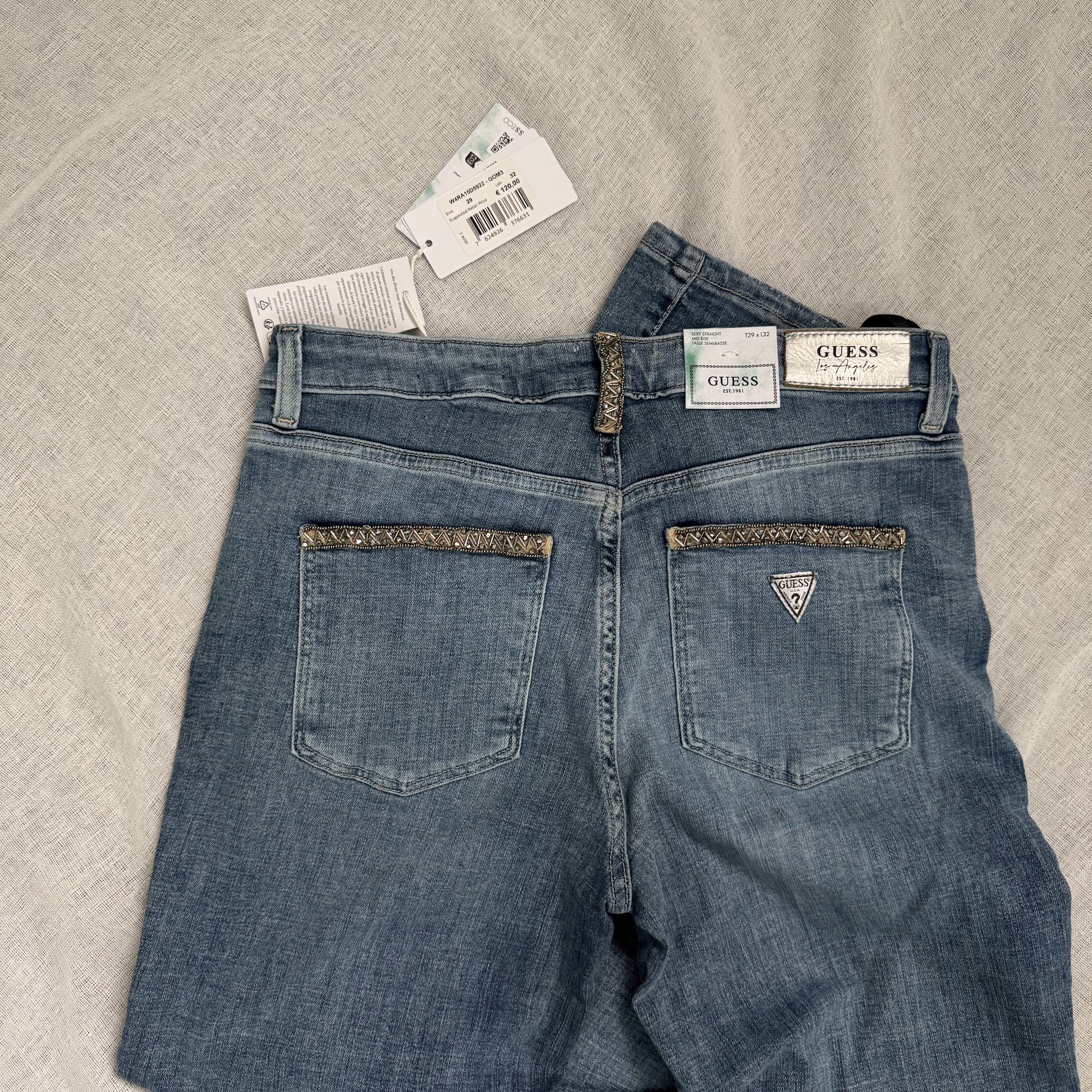 Vaqueros Guess Sexy Straight – Azul, 29 image 3