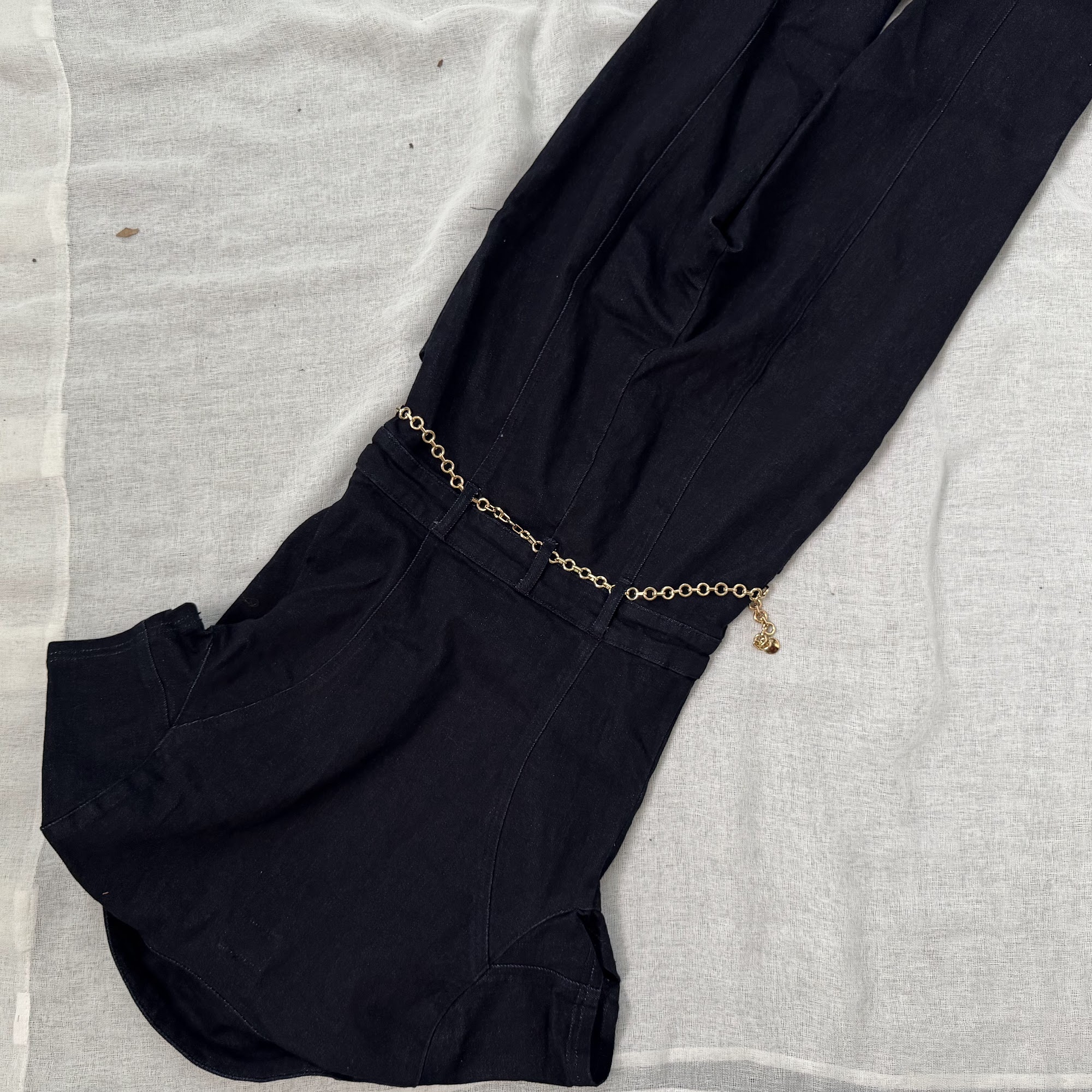 Mono denim Guess Eco – Azul oscuro, XS (tara) image 3