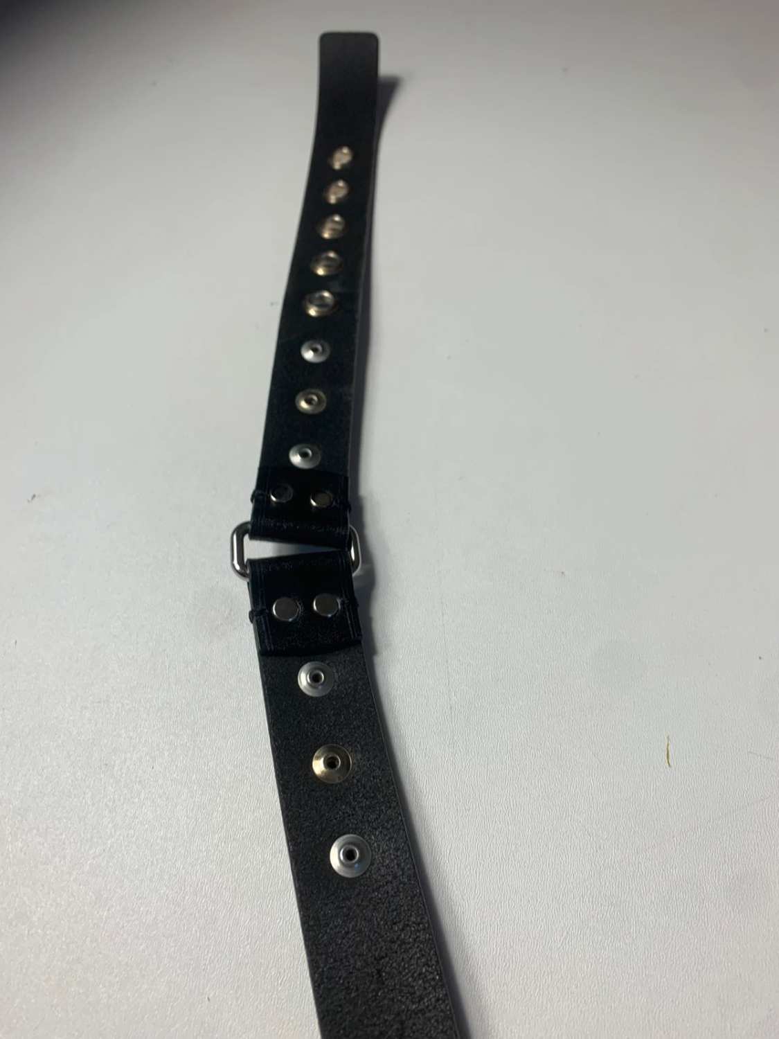 Ceinture noire sandro en cuir vachette 100% cloutée - taille L image 7