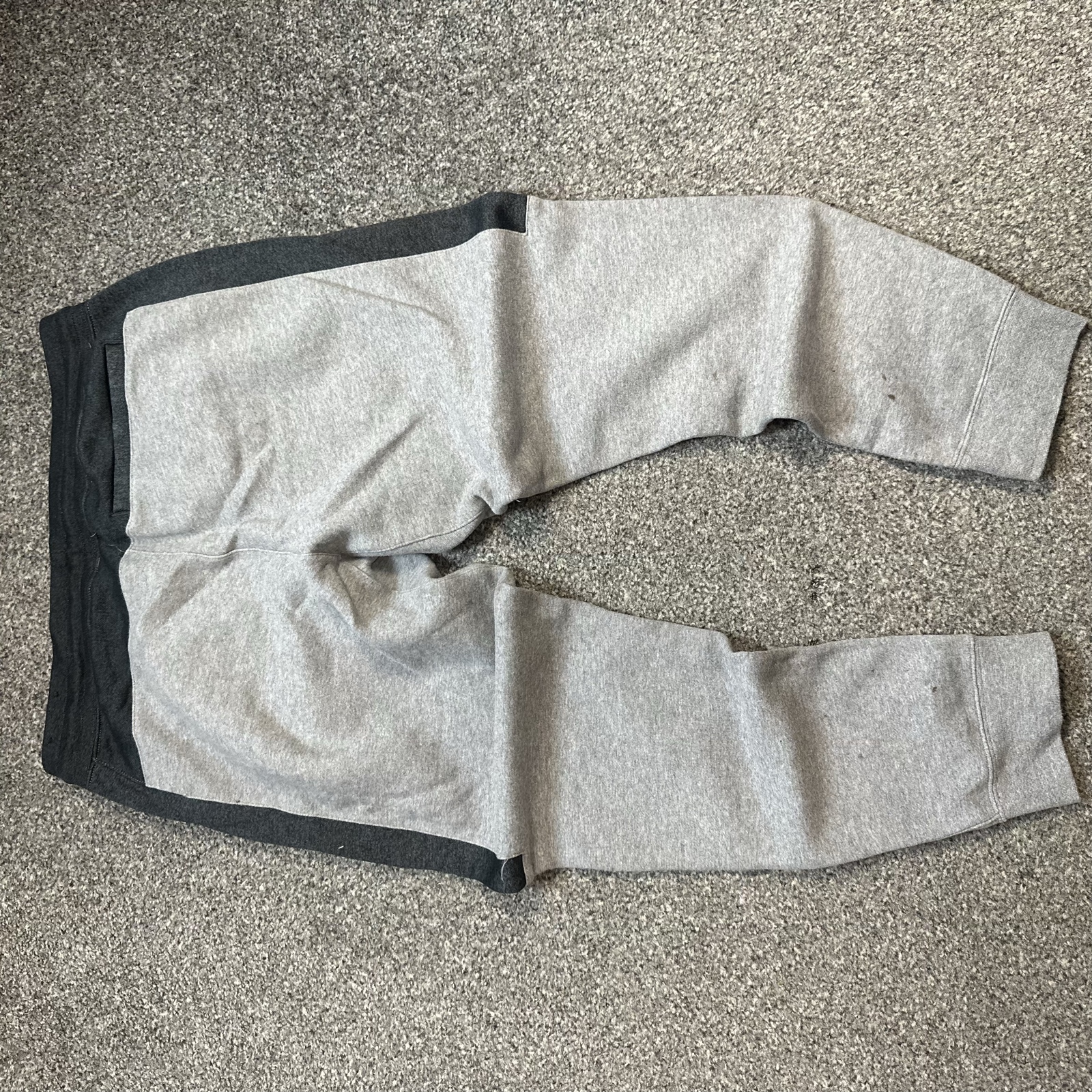 Nike Men’s Grey & Black Air Joggers XL Streetwear image 2