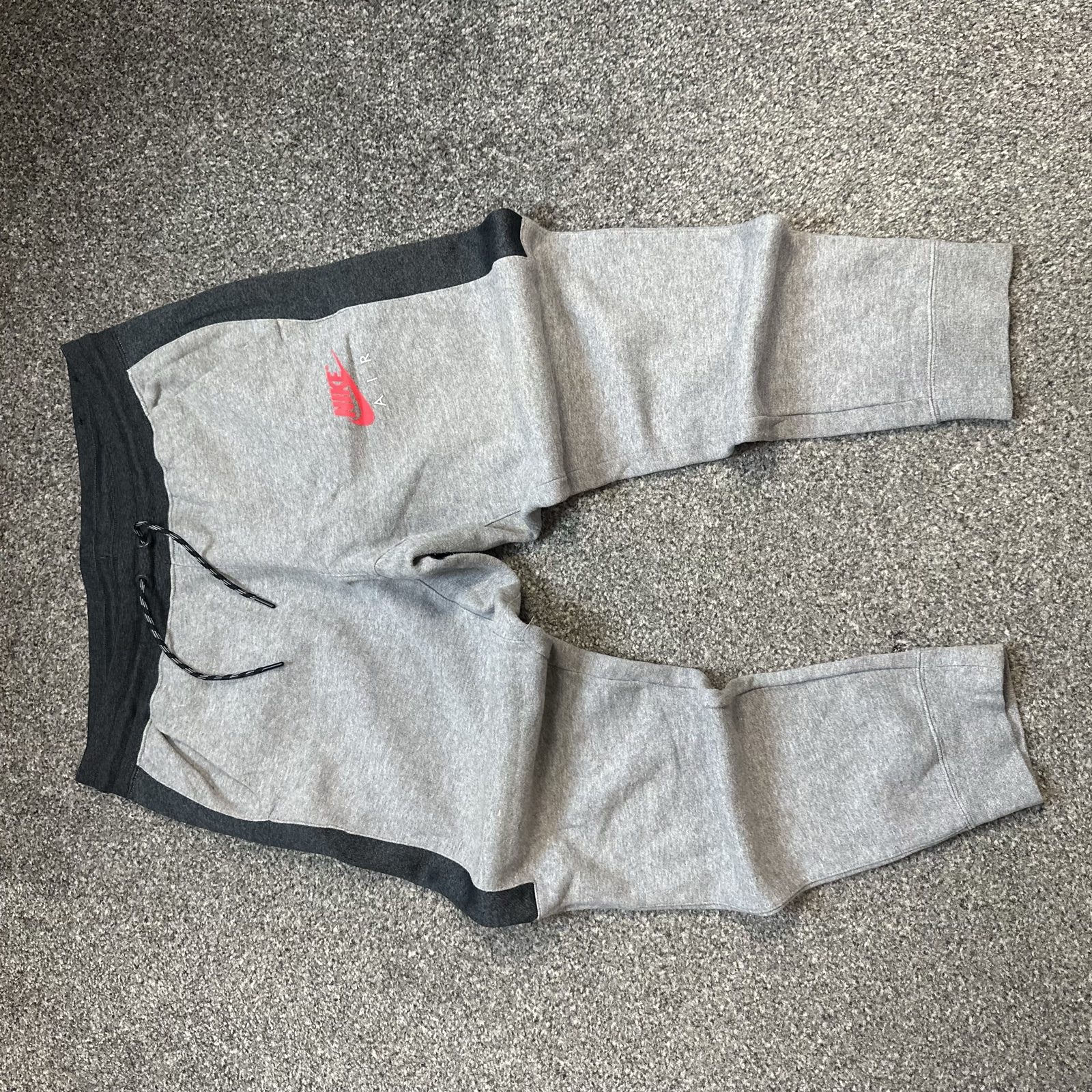 Nike Grey & Black Air Sweatpants XL Casual Joggers image 4