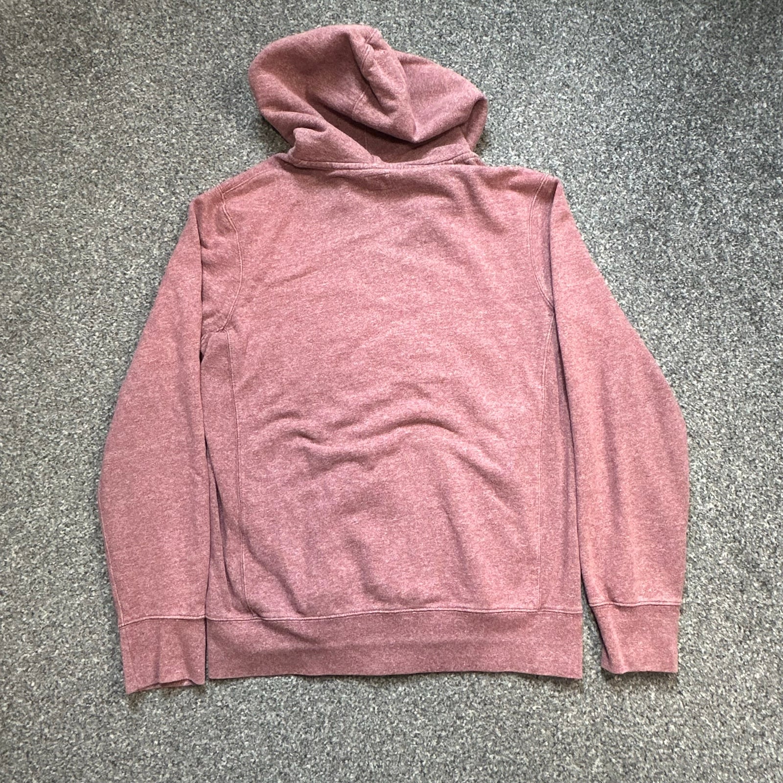 Levi's Pink Heathered Zip Hoodie Large Casual Cotton Blend image 5