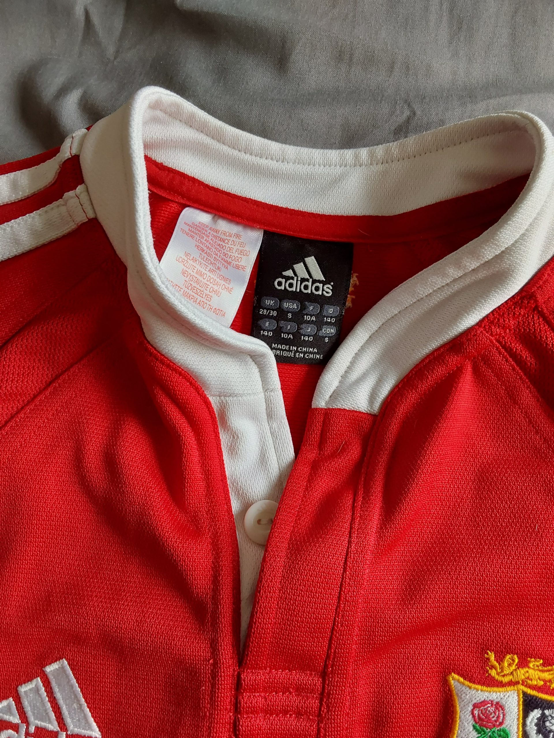 Adidas British & Irish Lions 2005 New Zealand Tour 9 - 10 Years Kids Size image 4