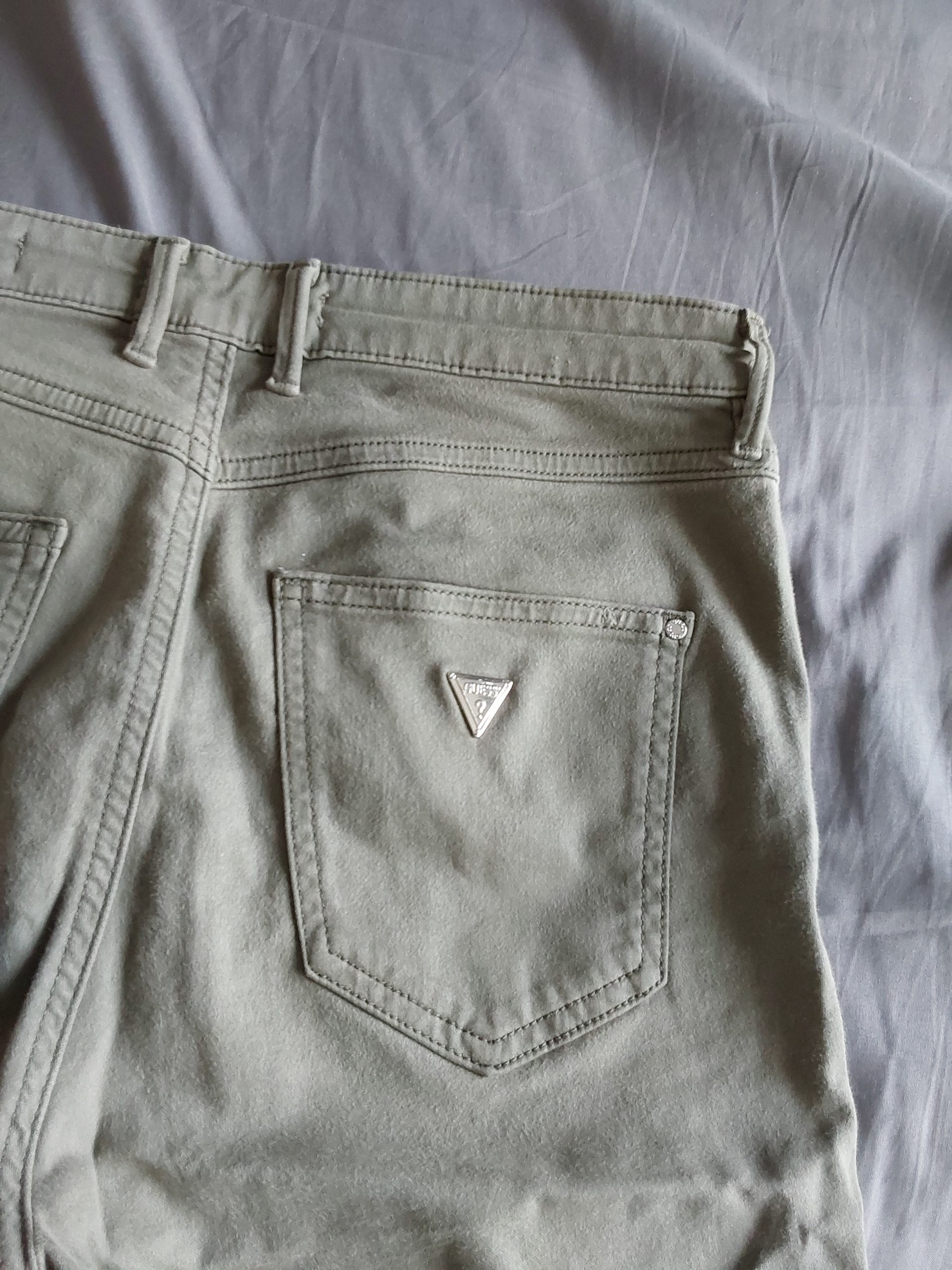 Guess Beige Skinny High Waist Jeans 28 Waist 29 Leg Ladies Womans image 5
