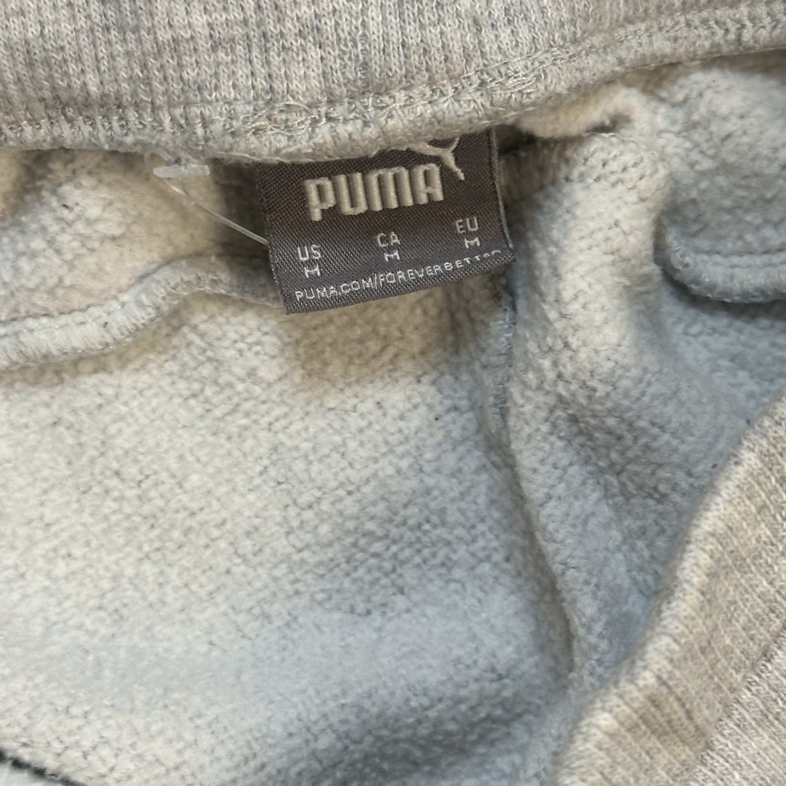 Puma Grey Sportswear Joggers Medium Minimalist Casual image 4