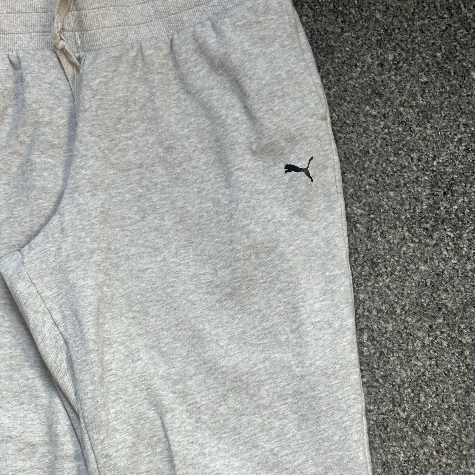 Puma Grey Sportswear Joggers Medium Minimalist Casual image 3