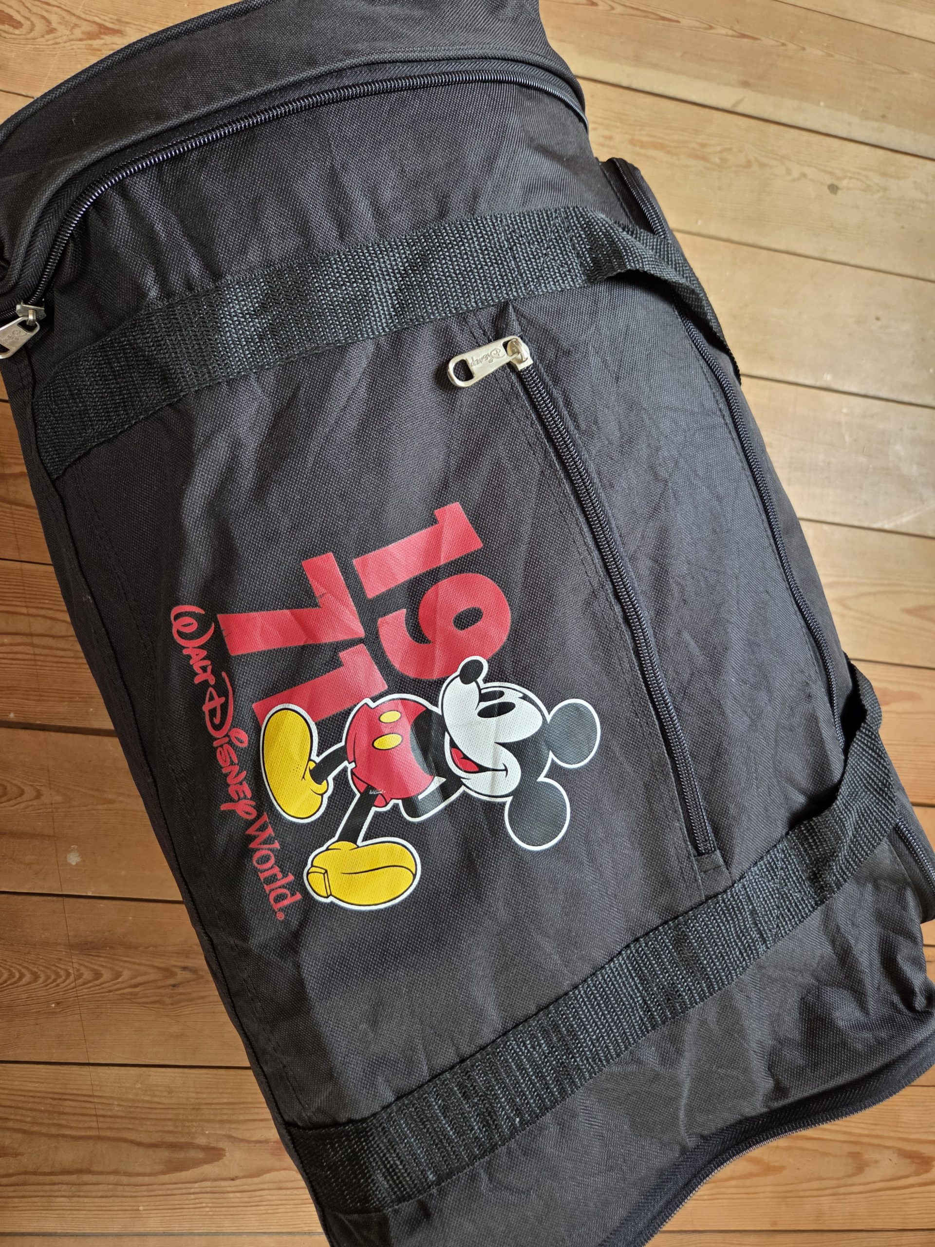 Official Disney Parks Walt Disney World 1971 Mickey Mouse Collapsible Duffle Bag