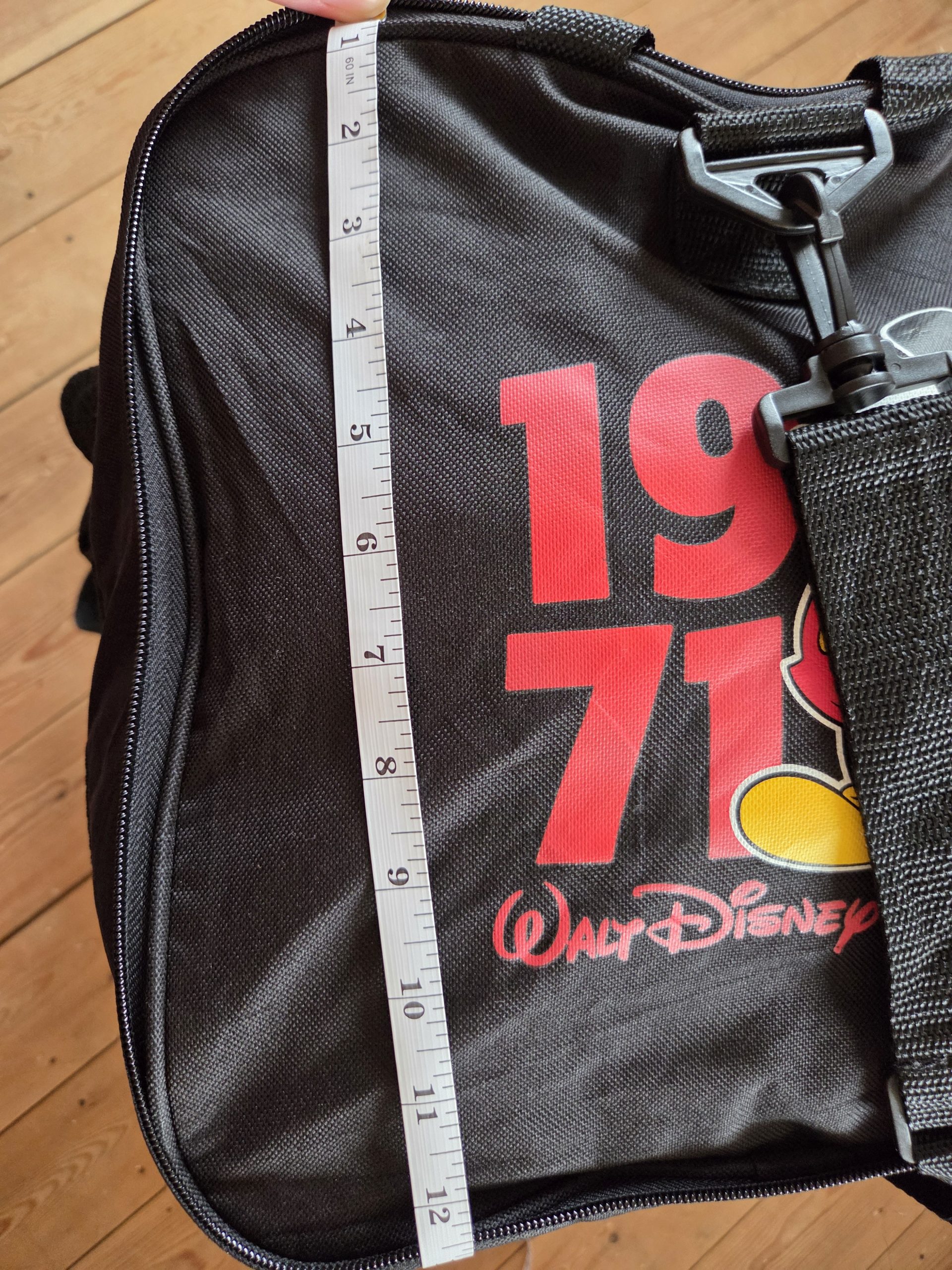 Official Disney Parks Walt Disney World 1971 Mickey Mouse Collapsible Duffle Bag image 5
