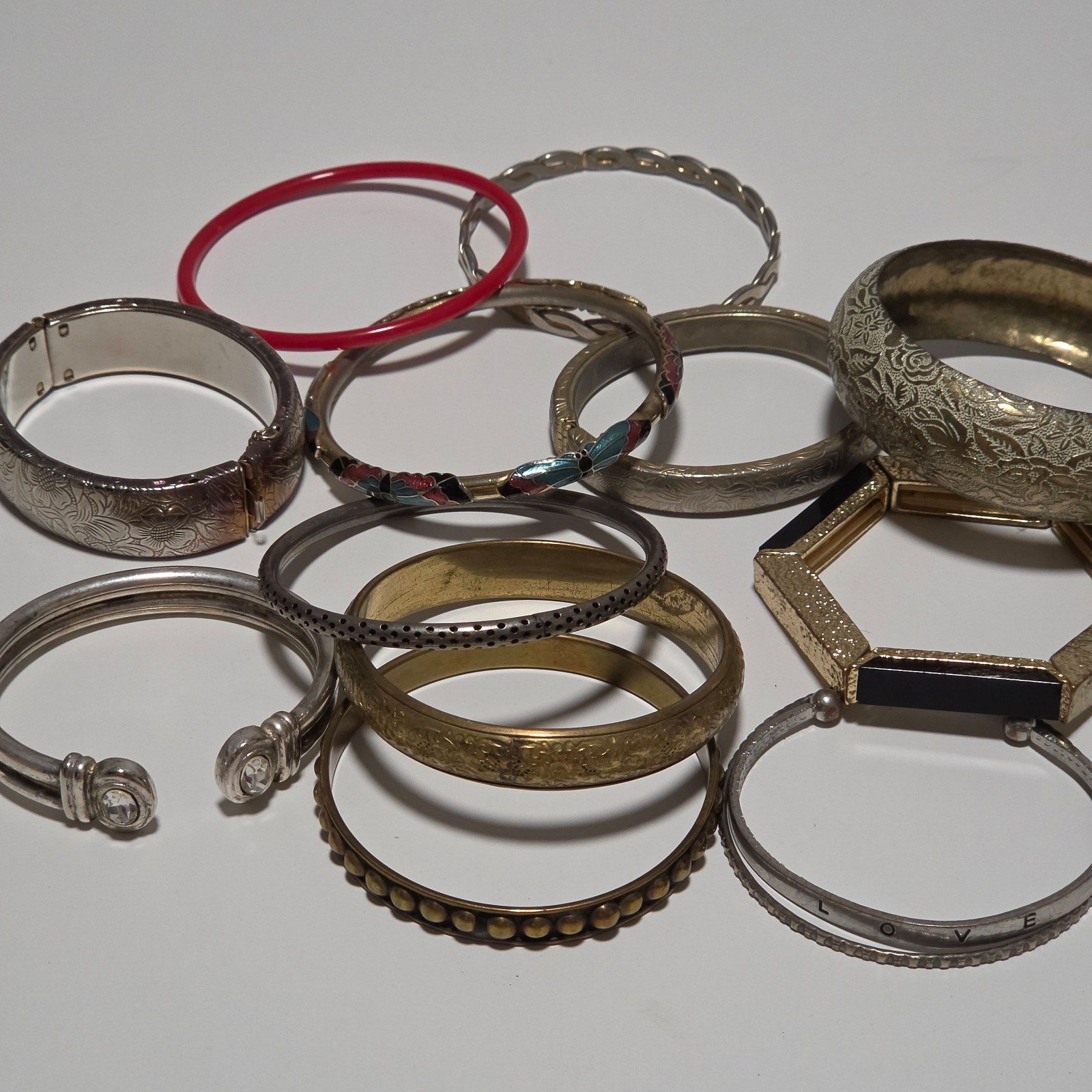 Mixed Metal Multi-Style Bangles.b3 image 3