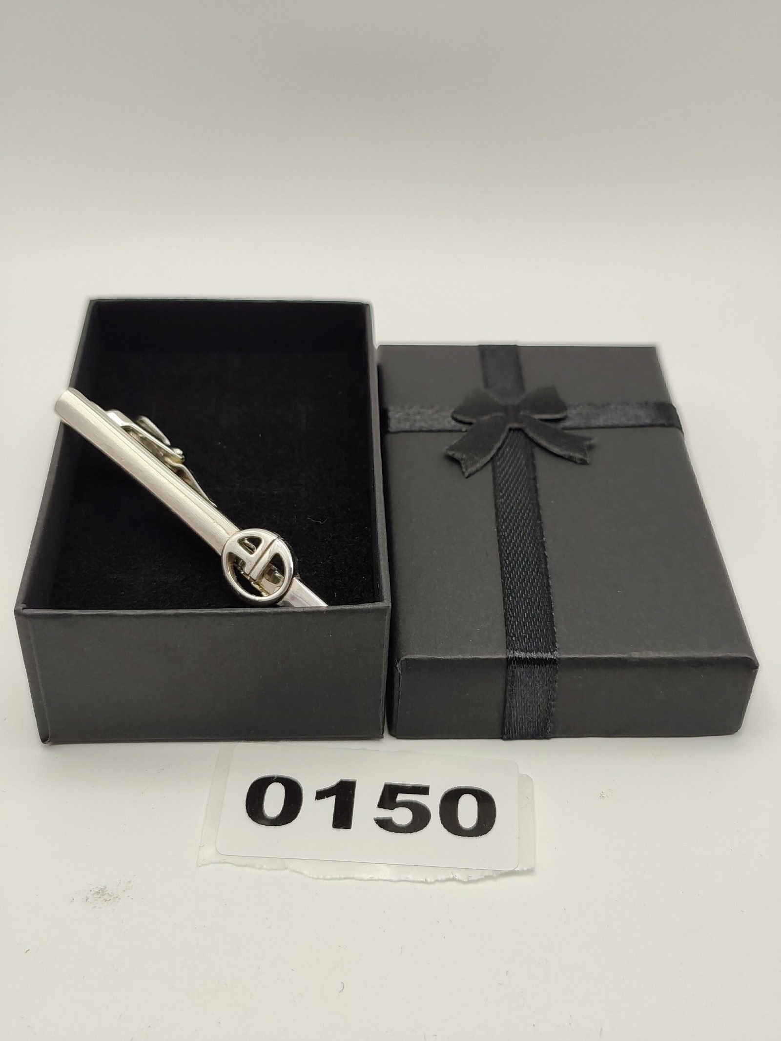 Dunhill Silver Men's Tie Clip with AP Hallmark