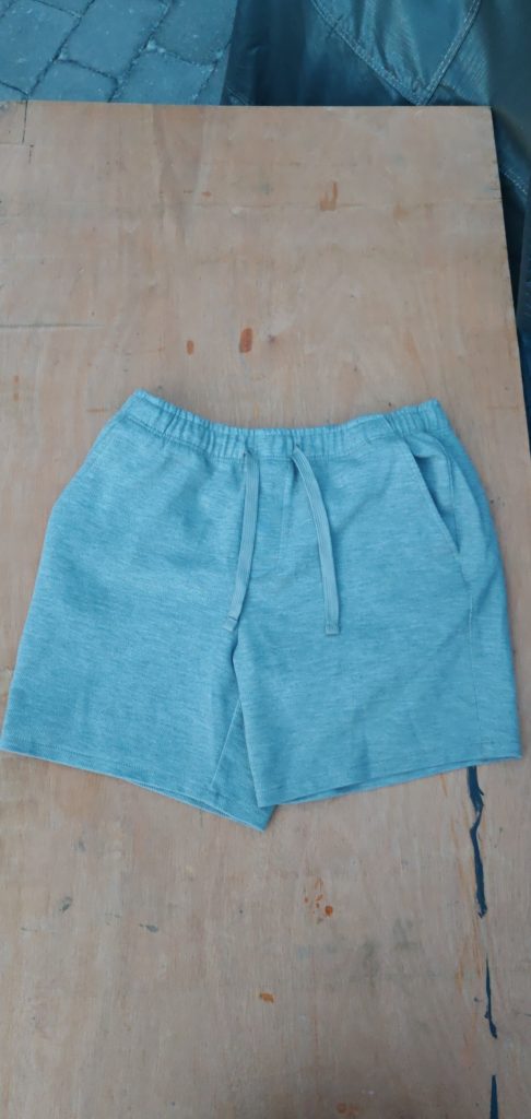 Zara Men's Grey Cotton Shorts Medium
