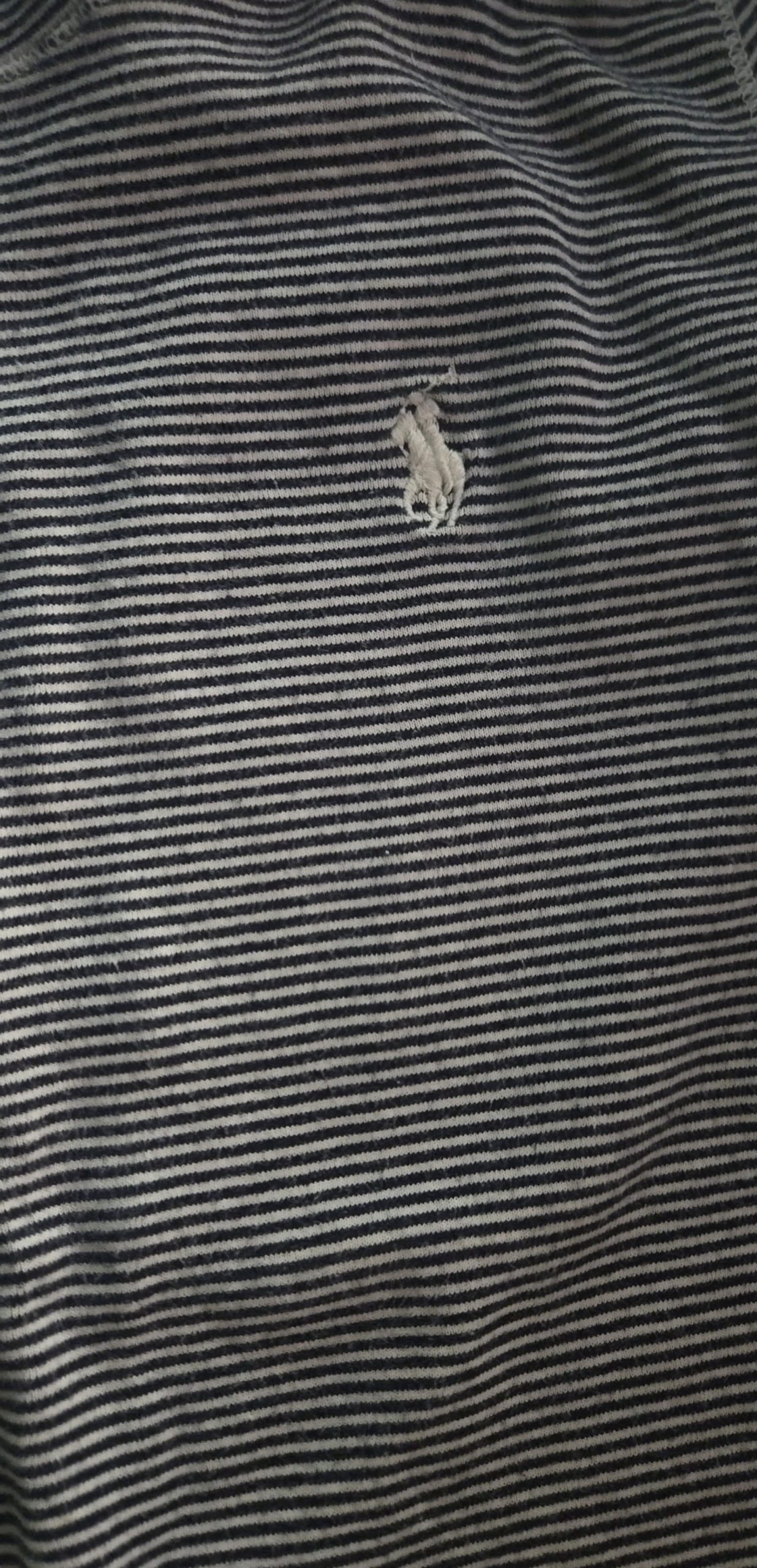 Polo Ralph Lauren Women's Navy & White Striped Cotton T-Shirt M image 3