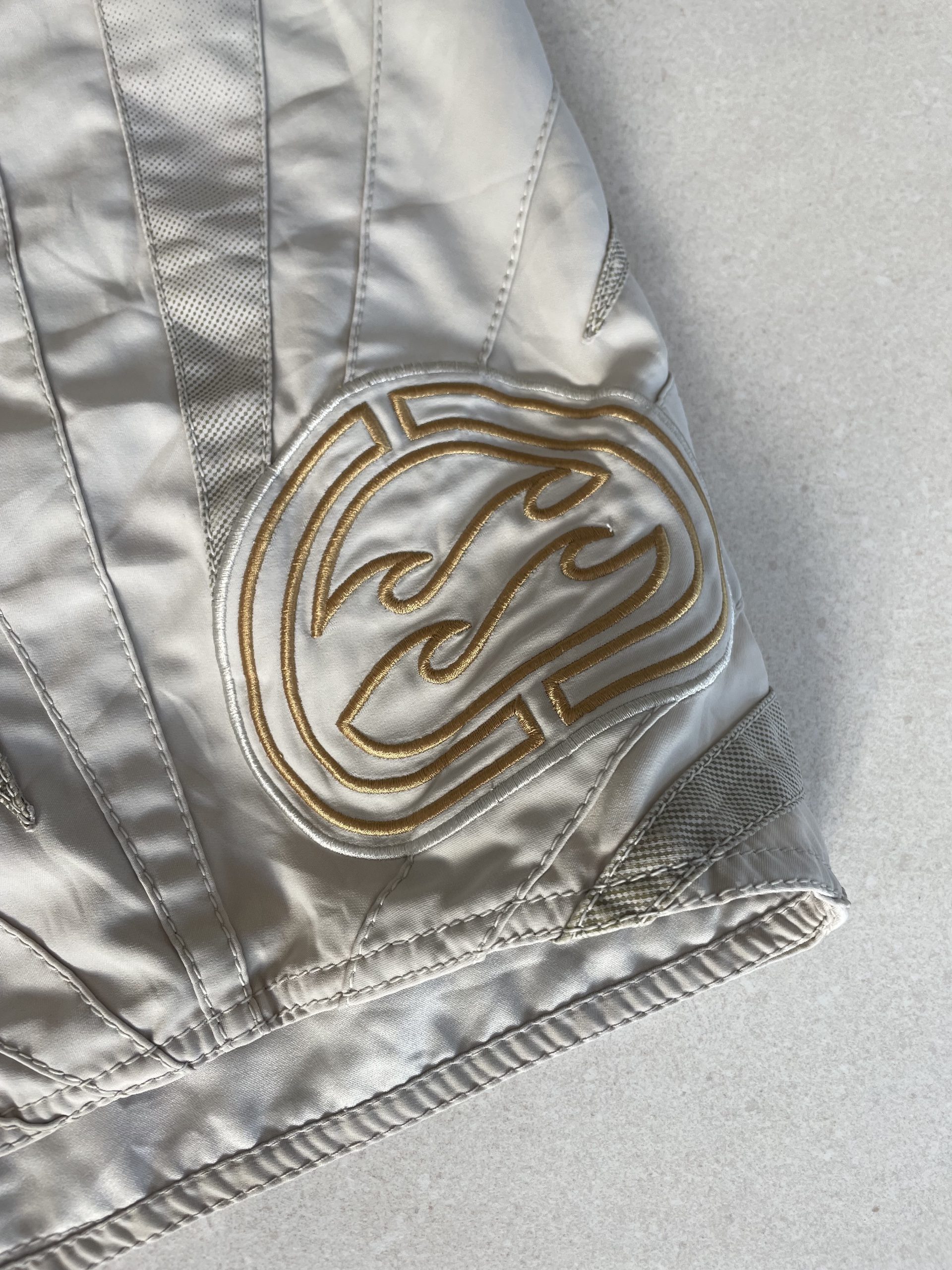 Andy Irons Billabong Platinum Beige Cargo Boardshorts Size 38 image 2