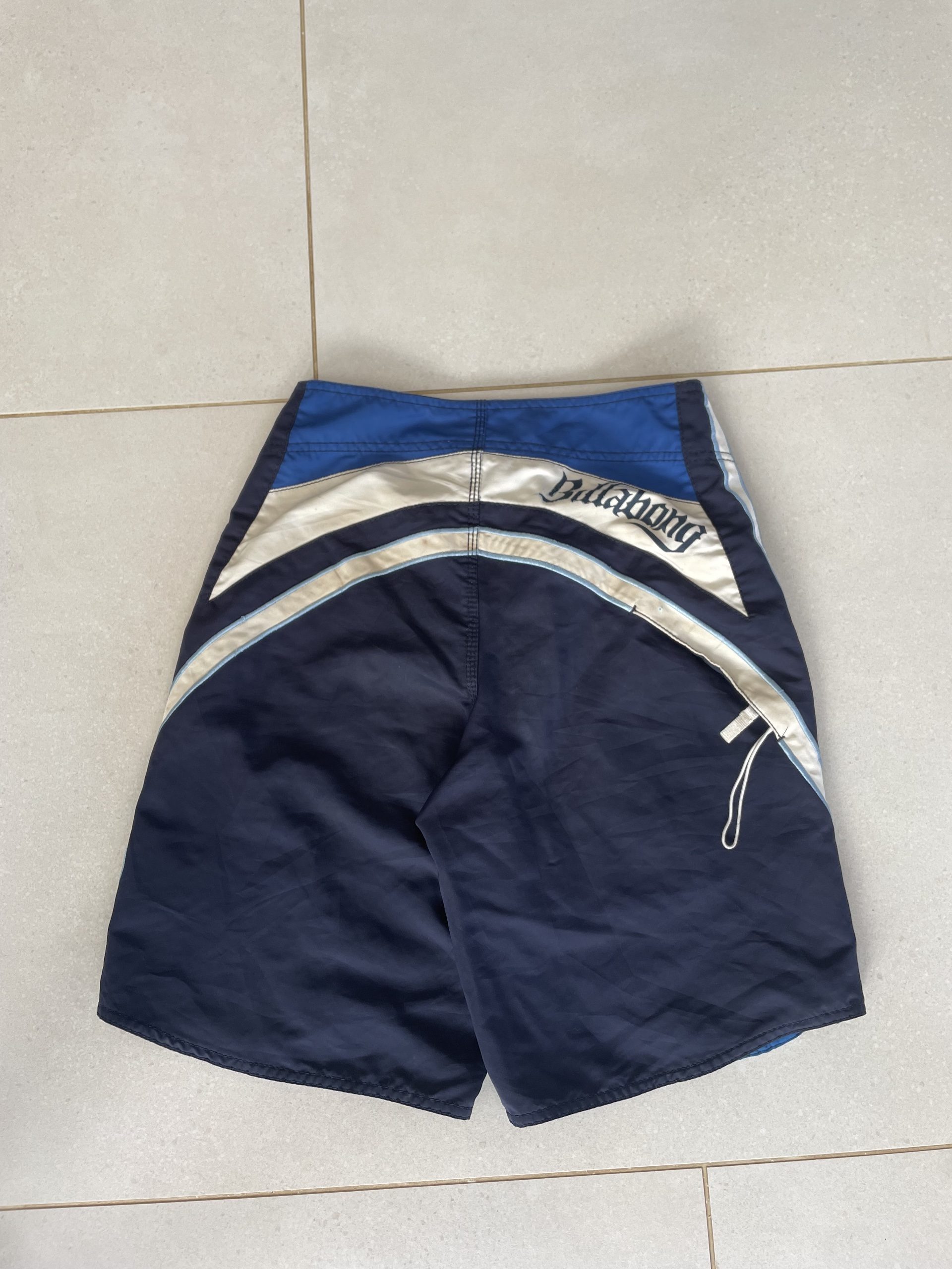 Billabong Navy & White Men's BoardShorts 28 Waist image 4