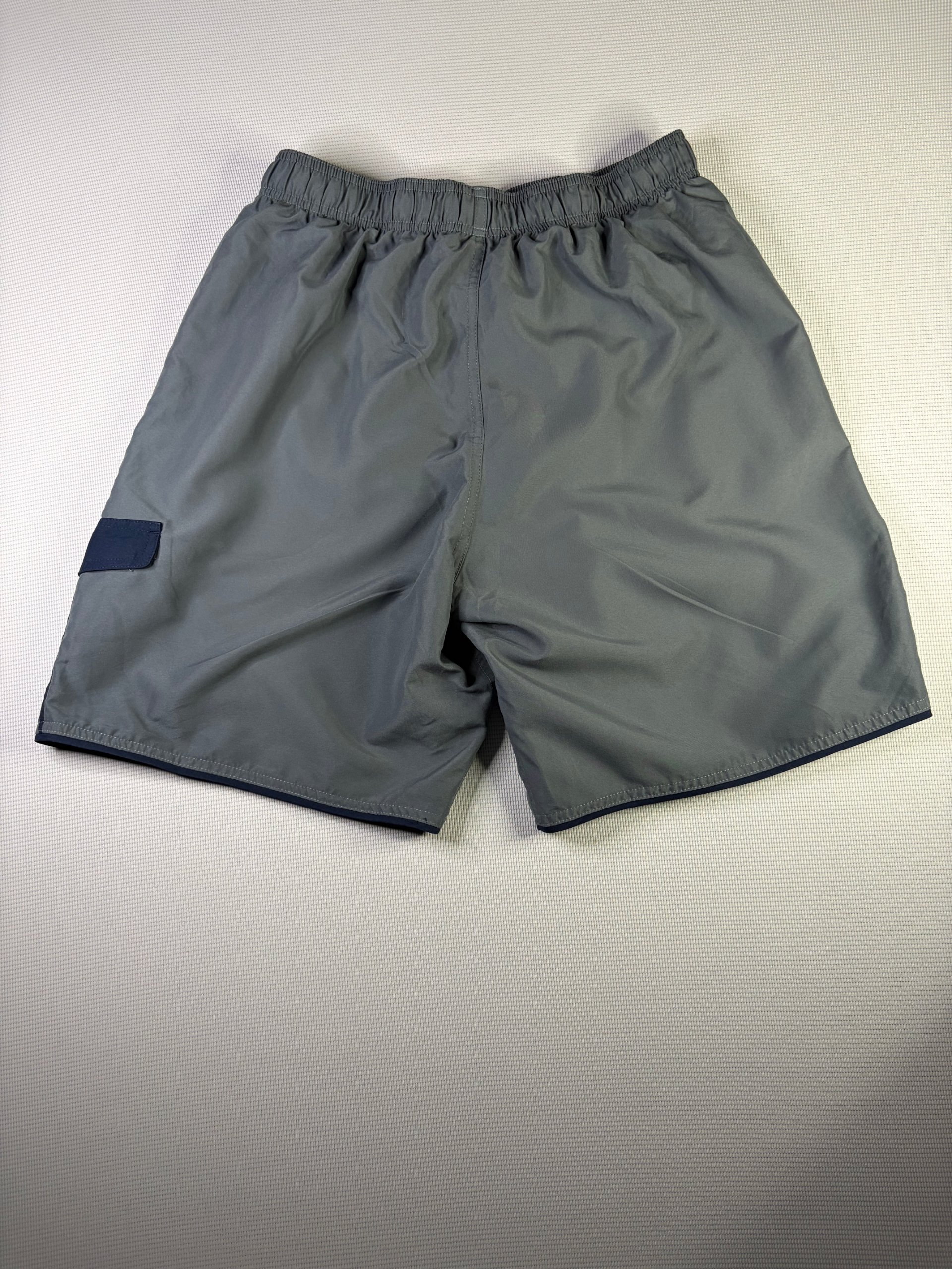 Nike Men's Grey & Navy Sports Shorts Large image 7