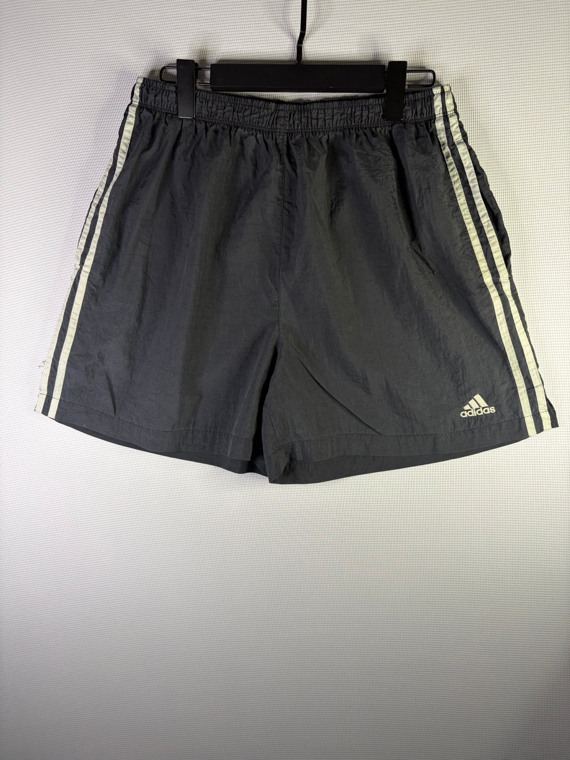 Adidas Black & White Men's Sports Shorts Large