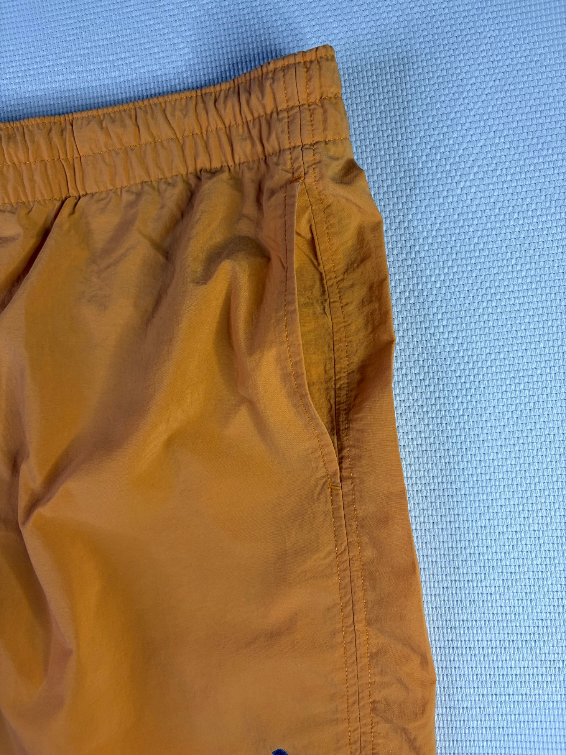 Adidas Classic Swim Shorts Orange Size L Mesh Lined Holiday image 3