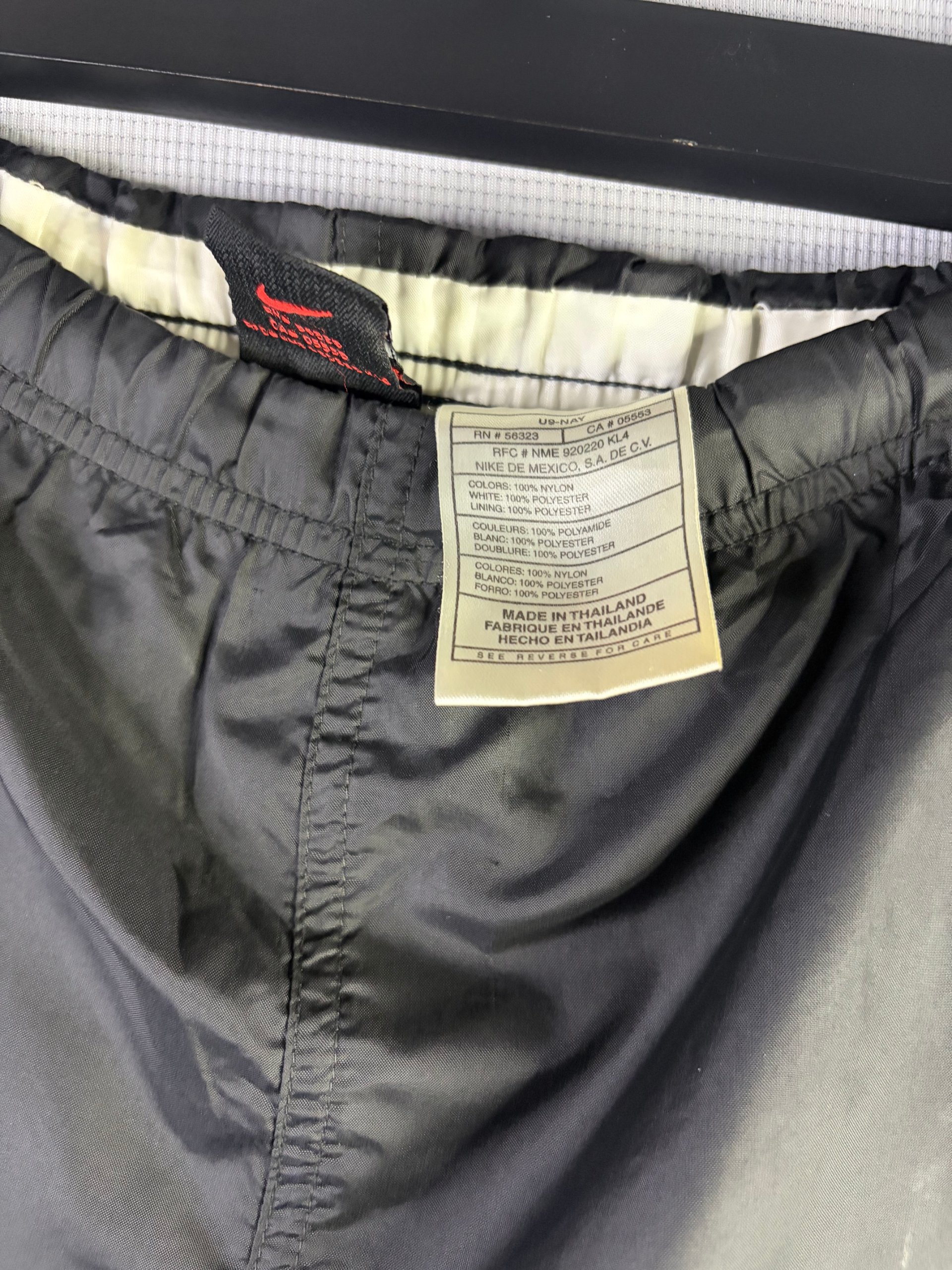 Nike Black Men's Nylon Running Shorts Medium image 4