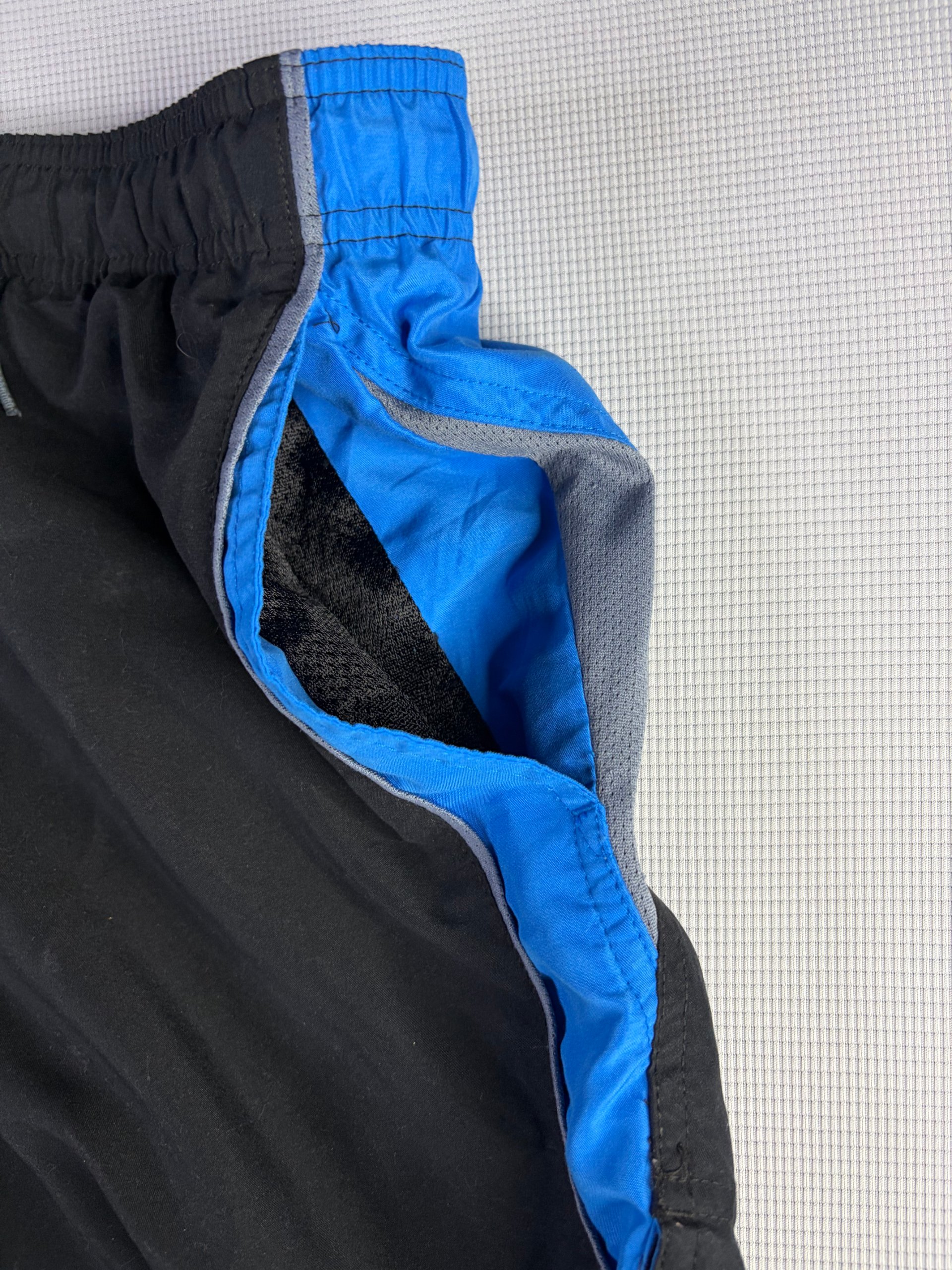 Nike Men's Black & Blue Swim Shorts Medium Quick-Dry image 4