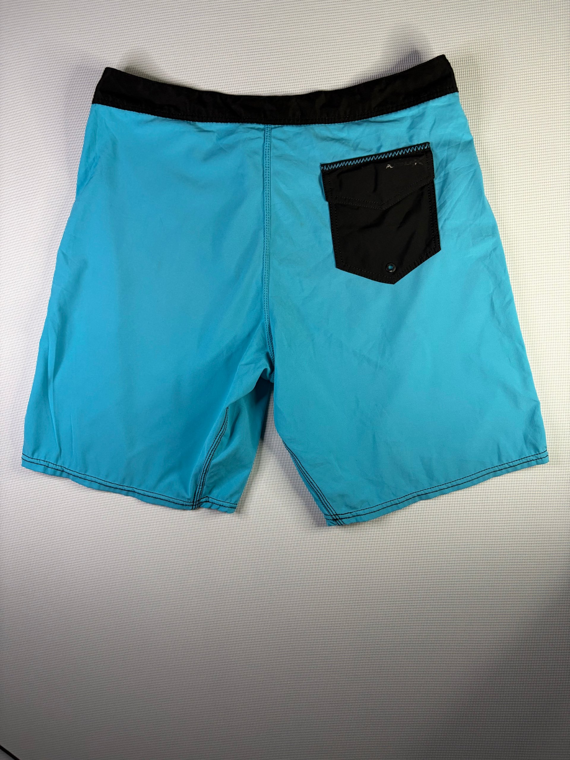 Billabong Men's Blue & Black Performance Stretch Board Shorts 31 image 6