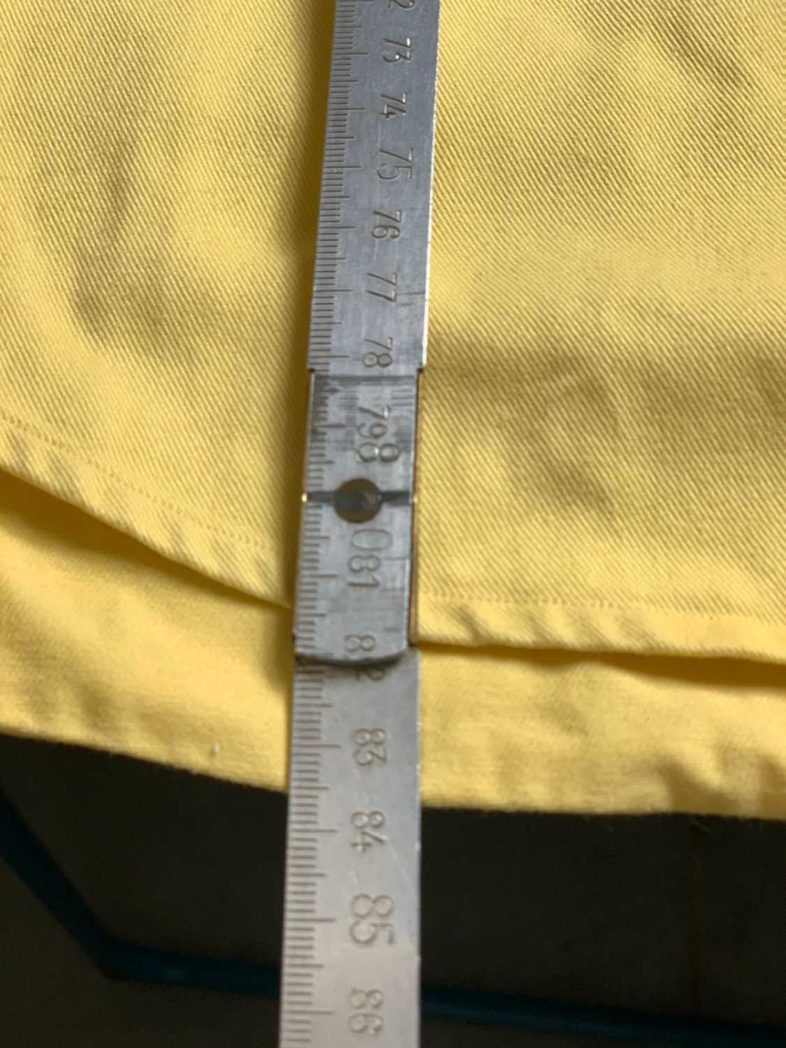 Ralph Lauren Blake Jaune Chemise Homme 100% Coton Manches Longues - taille Large image 9