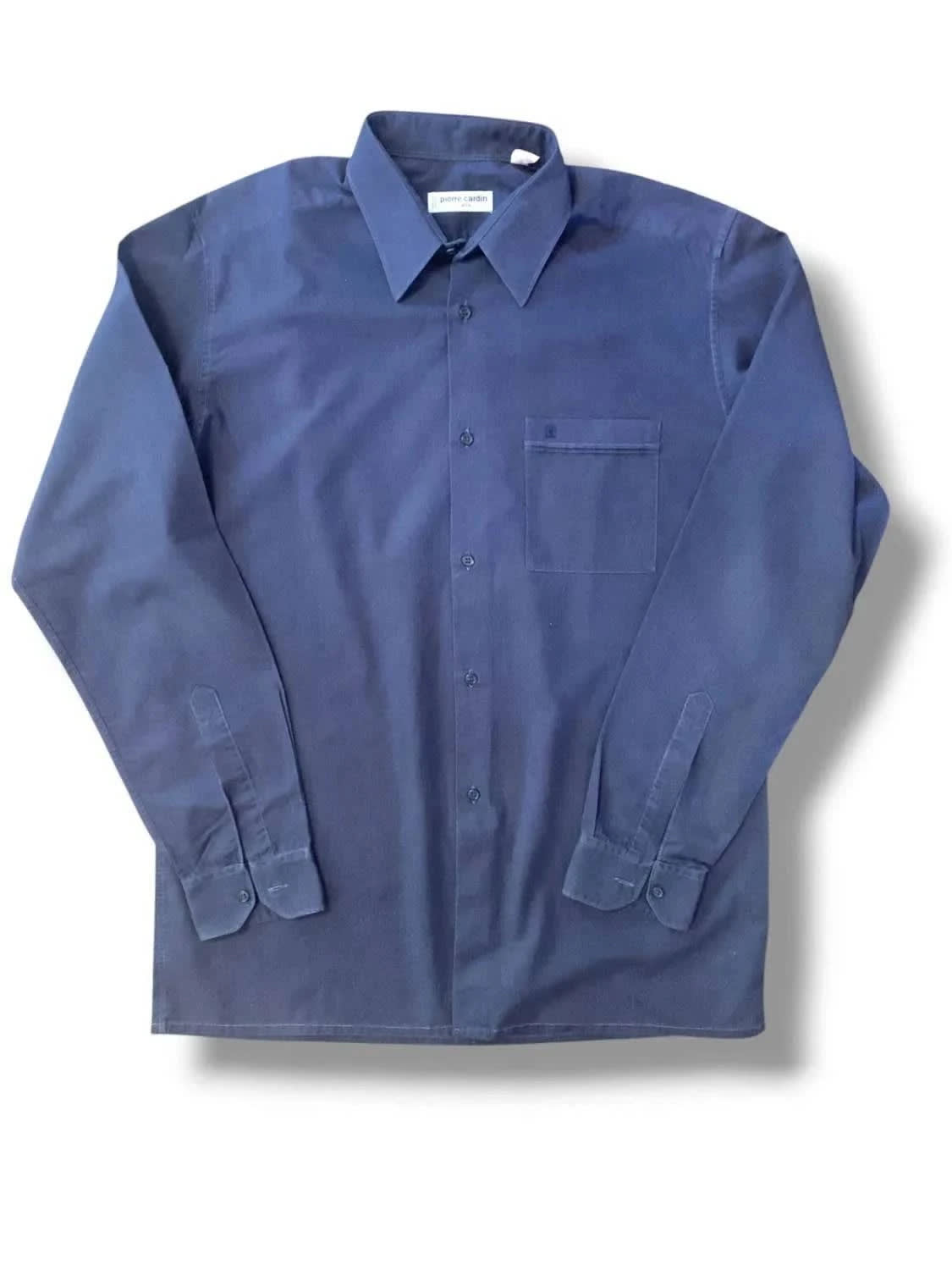 Pierre Cardin Paris Chemise Bleue Homme Manches Longues - taille 39 image 2