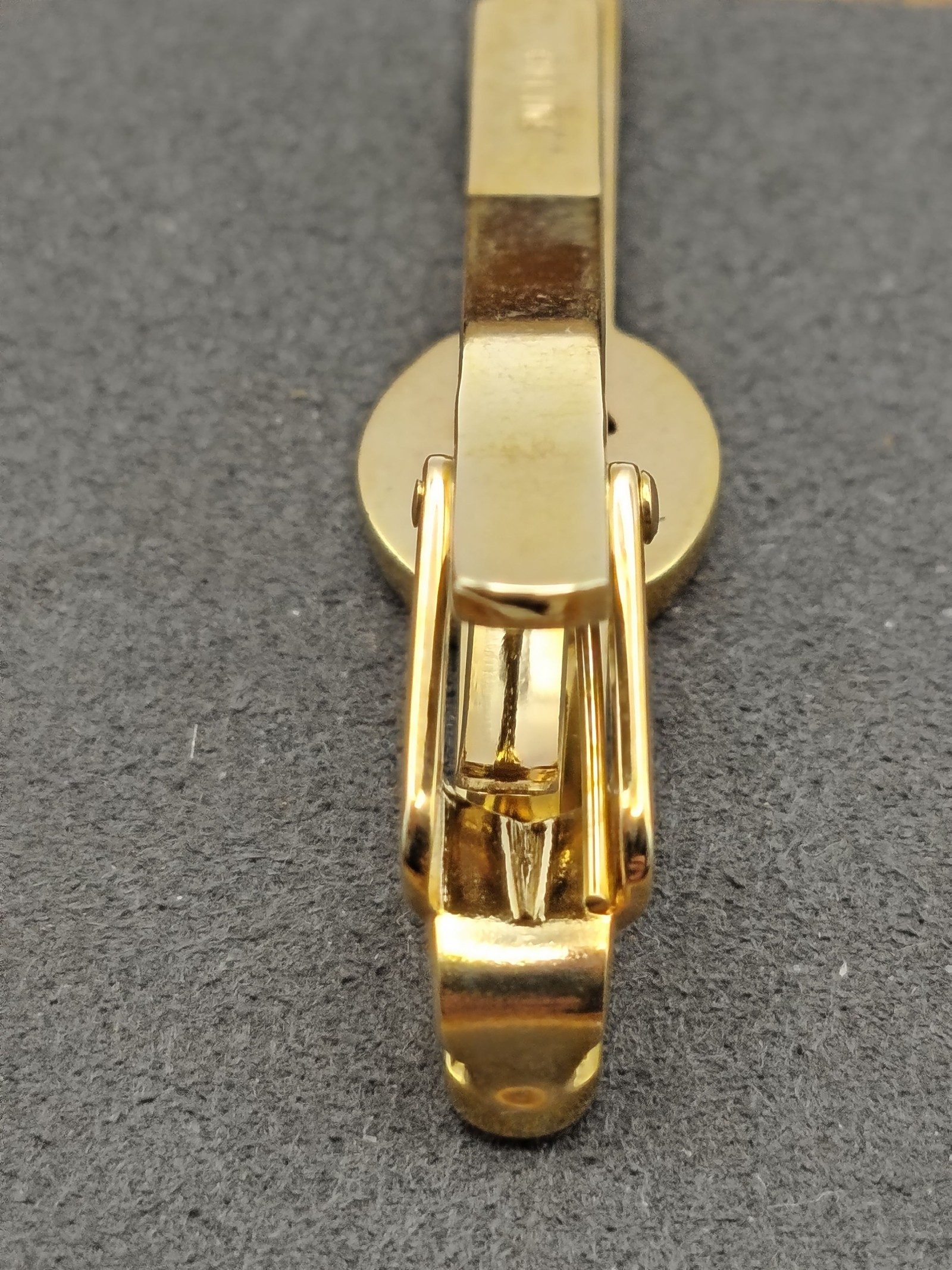Celine Gold Tone Logo Tie Clip Men Other image 10
