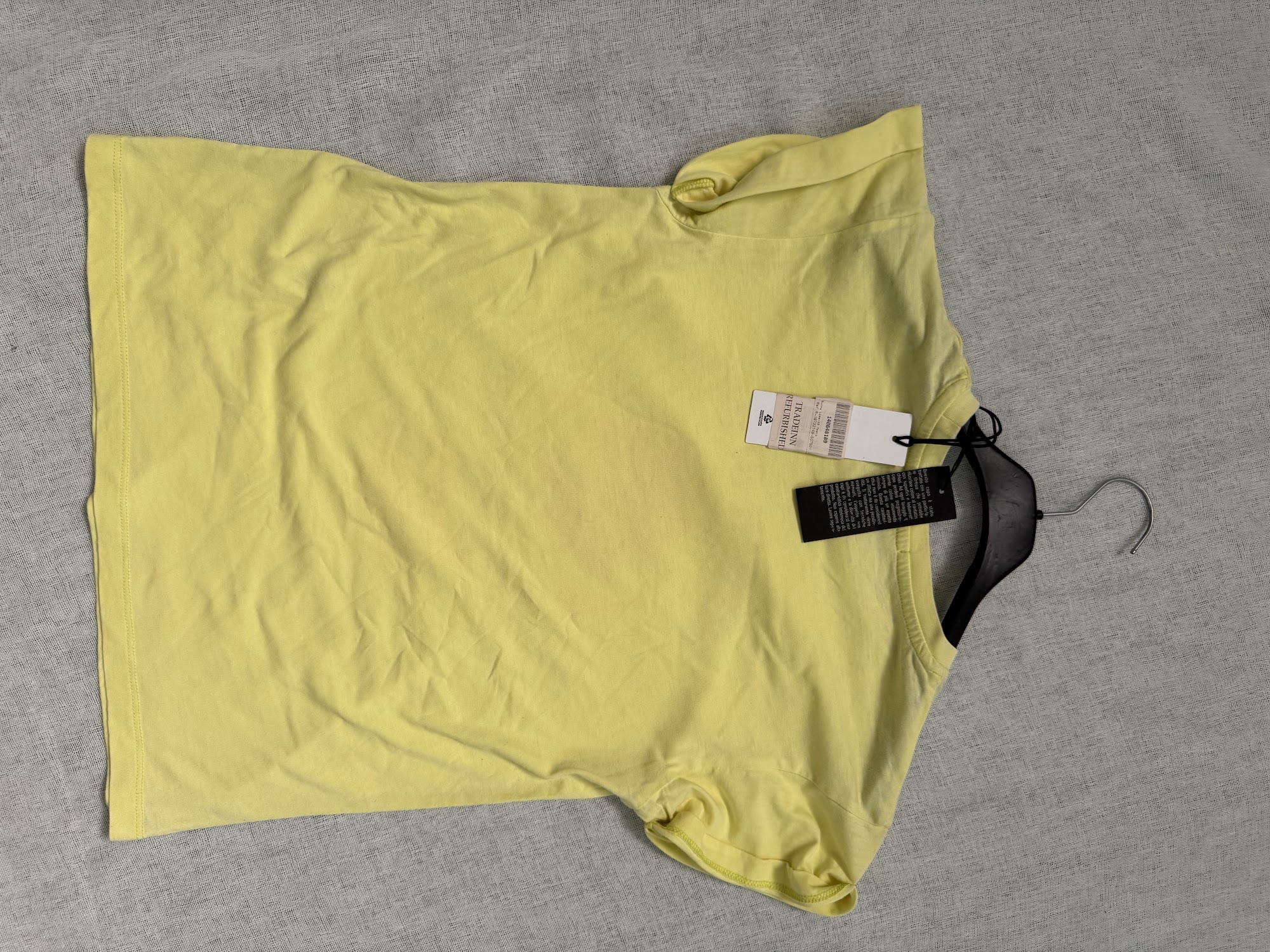 Camiseta Replay Rose Festival mujer – Amarillo lima, estampado gráfico, nueva image 3