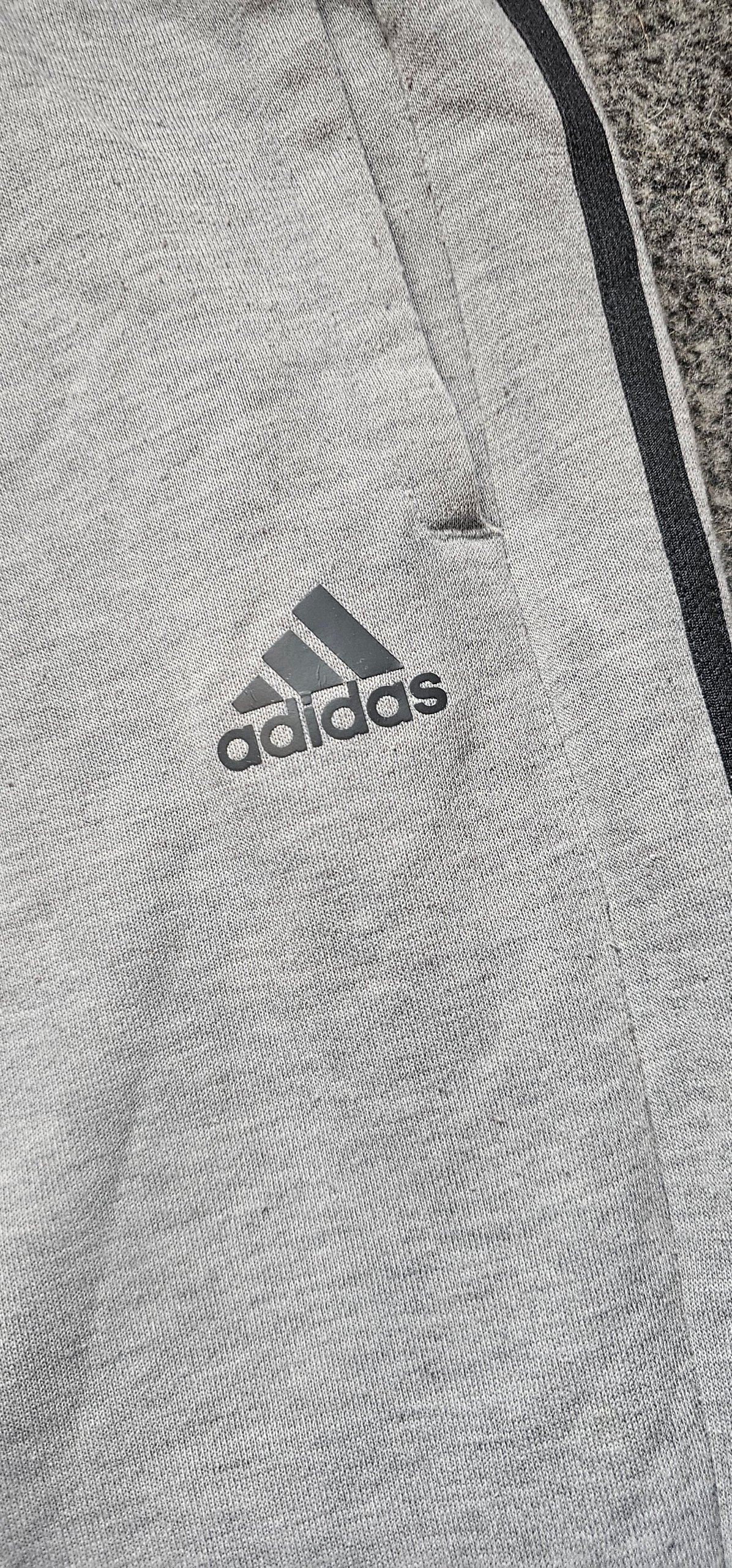 Adidas Grey & Black Outdoor Essentials Sweatpants XL Climacool image 3